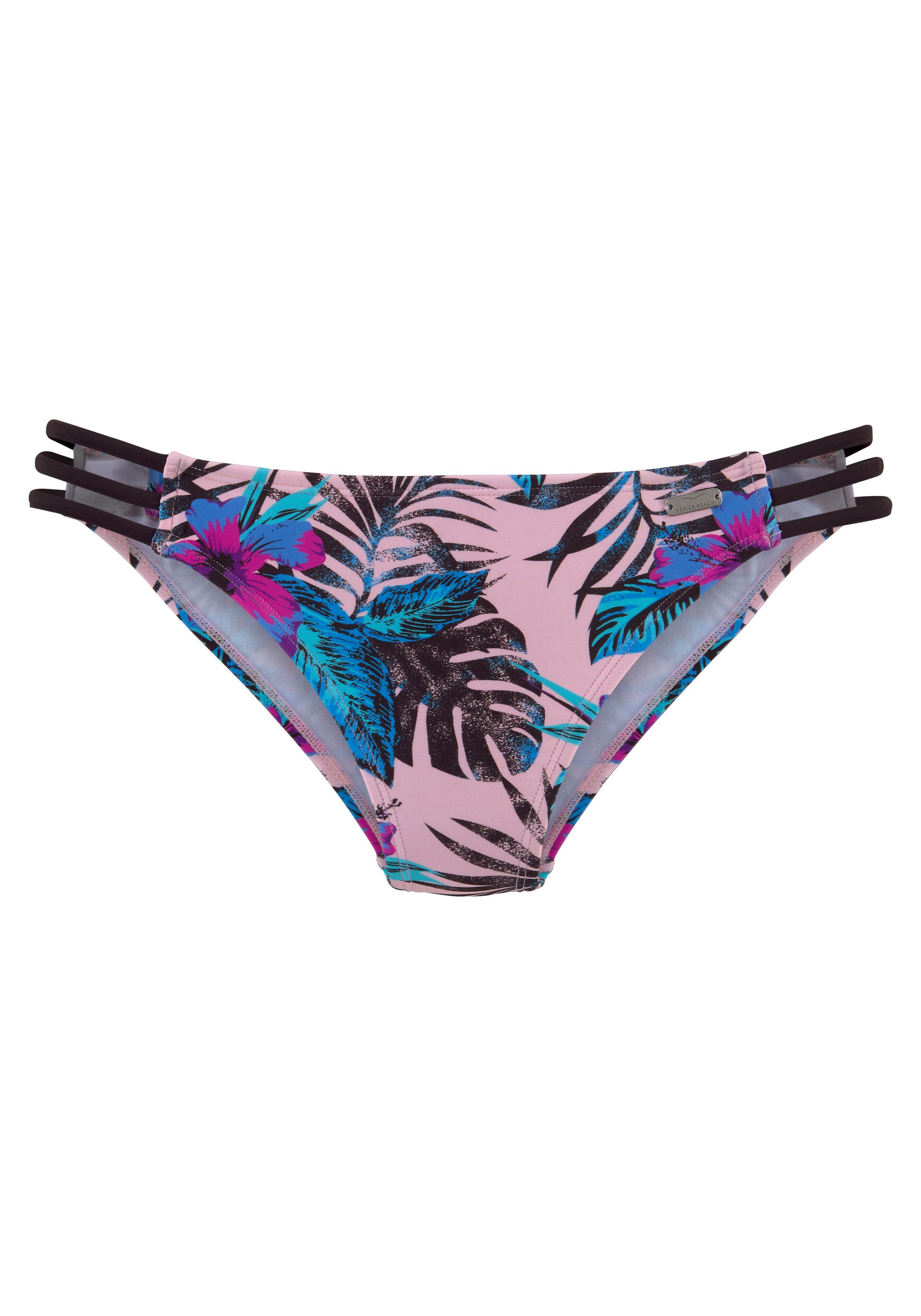 venice beach bikinibroekje marly met bandjes opzij roze