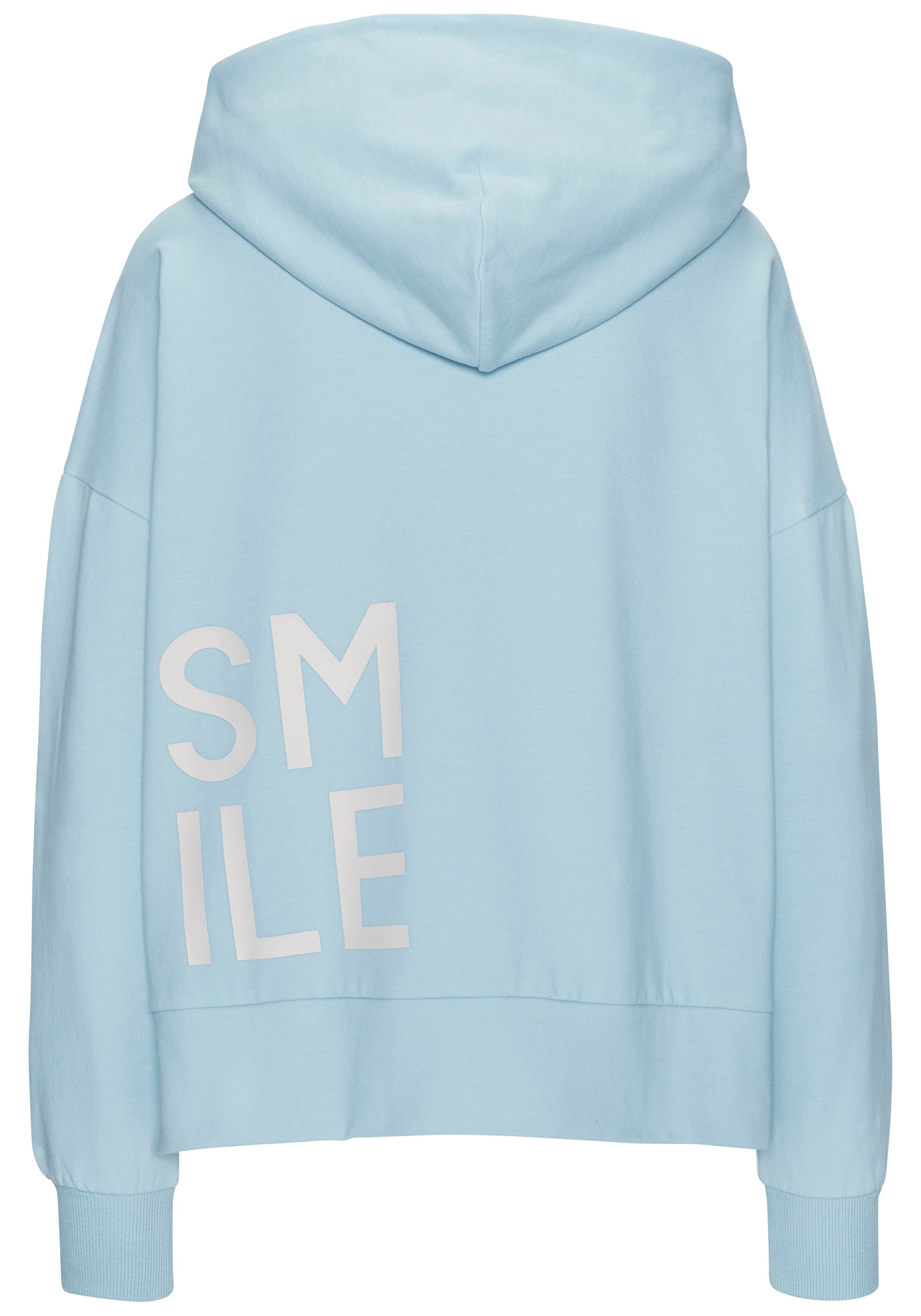 Lascana Hoodie met print op de achterkant
