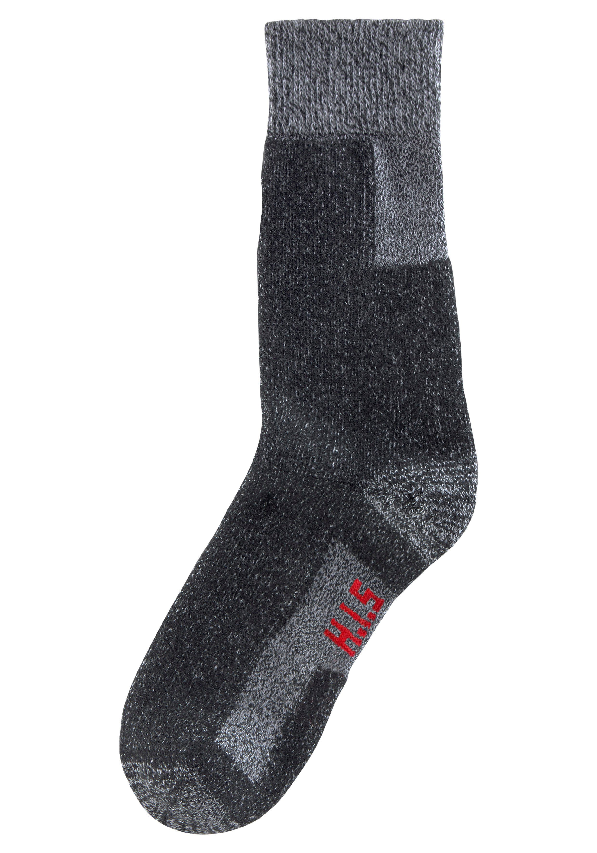 H.I.S Wandelsokken met extra steunfunctie en bekleding (set, 2 paar)