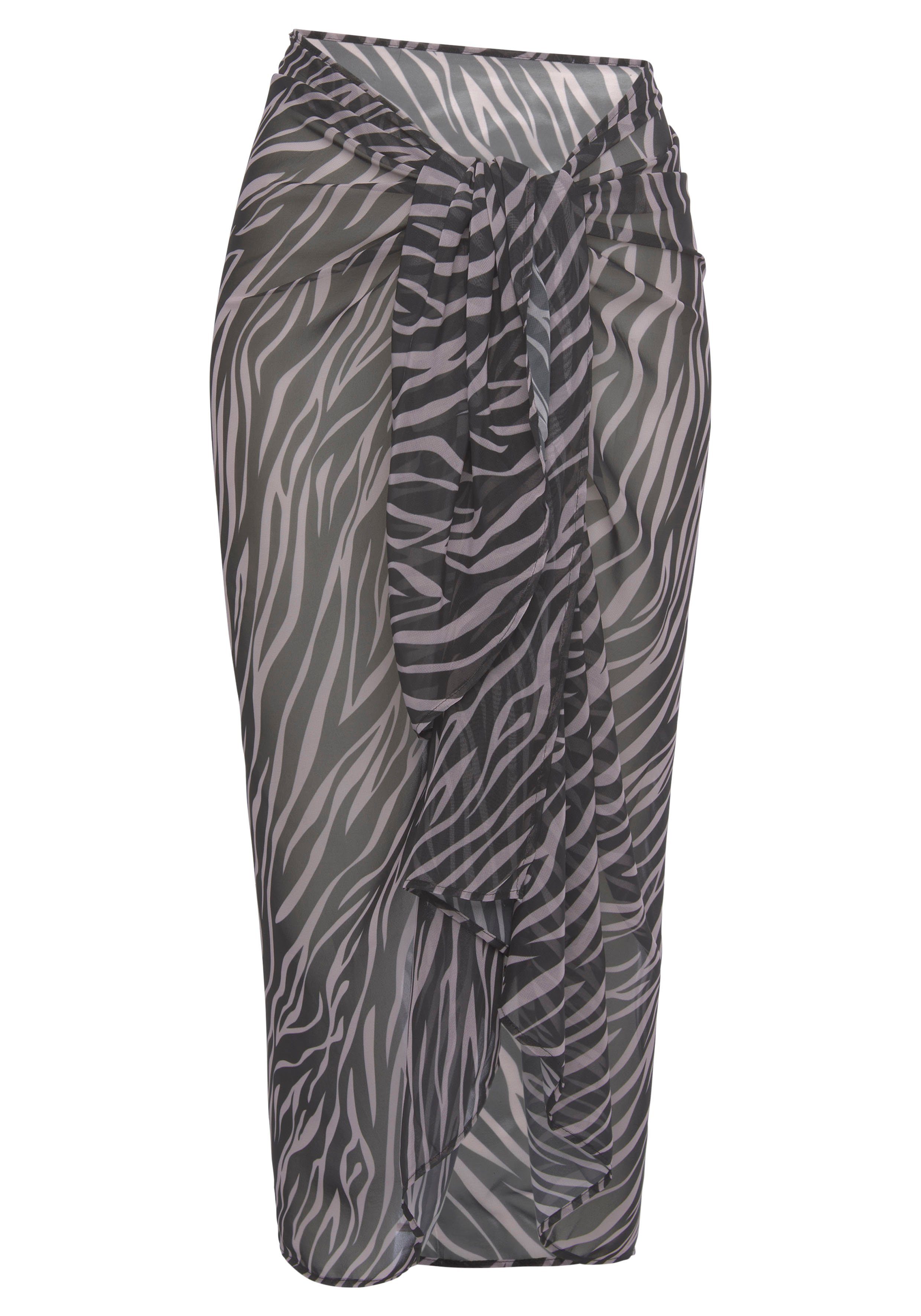 Lascana Strandrok met zebraprint