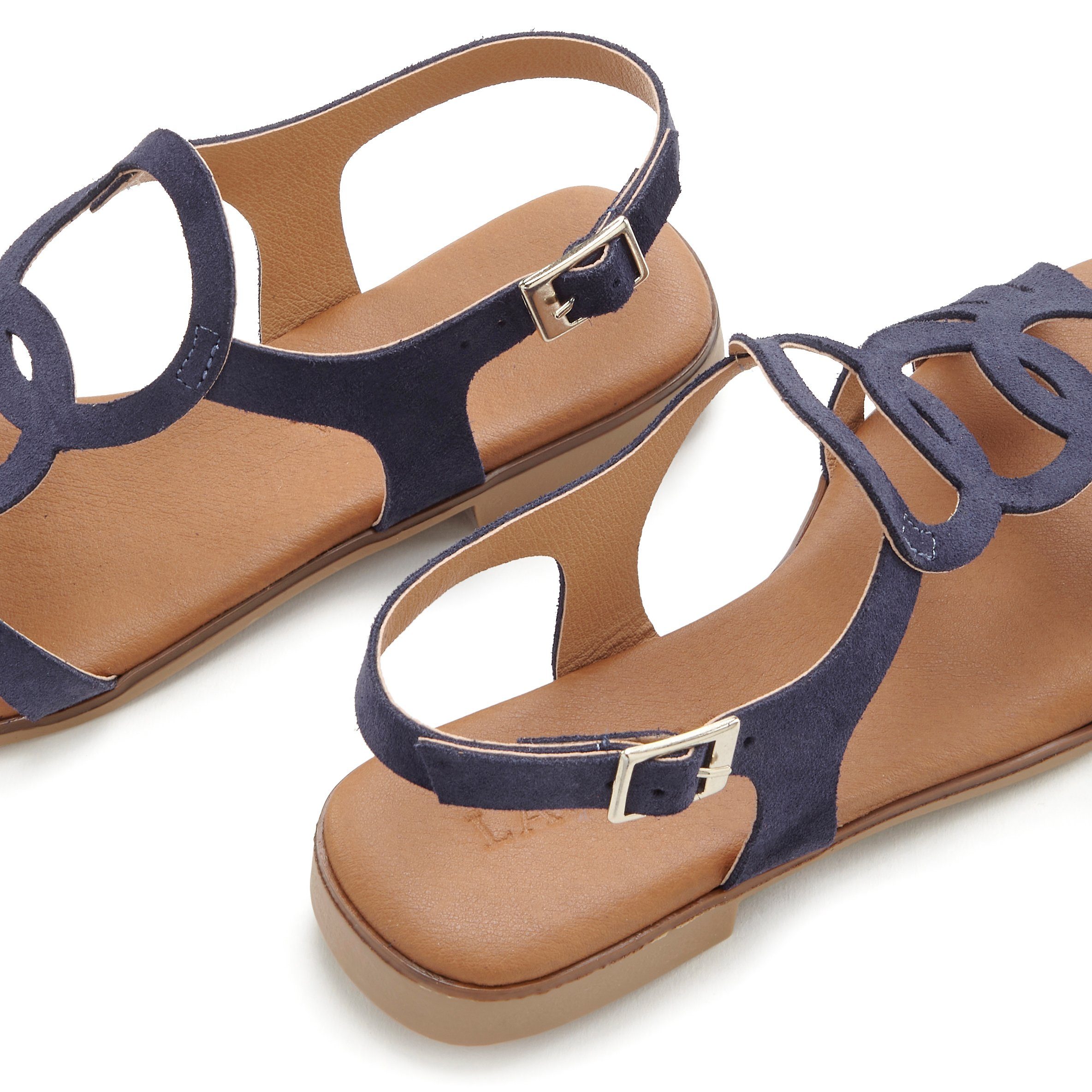 Lascana Sandalen Zomerschoen van hoogwaardig leer, sandaal, zomerschoen