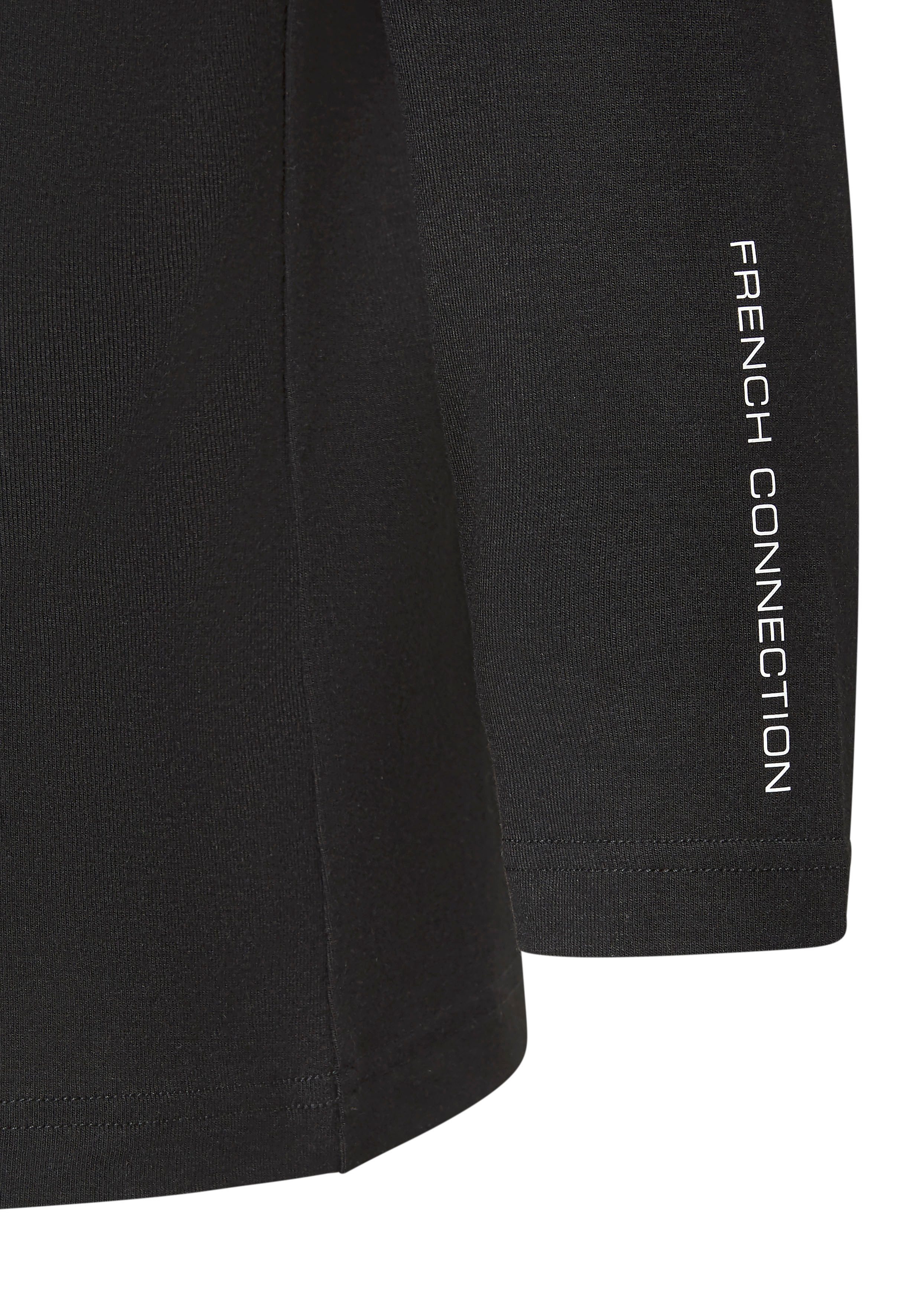 French Connection Shirt met 3/4 mouwen Knuffelzachte viscose mengkwaliteit