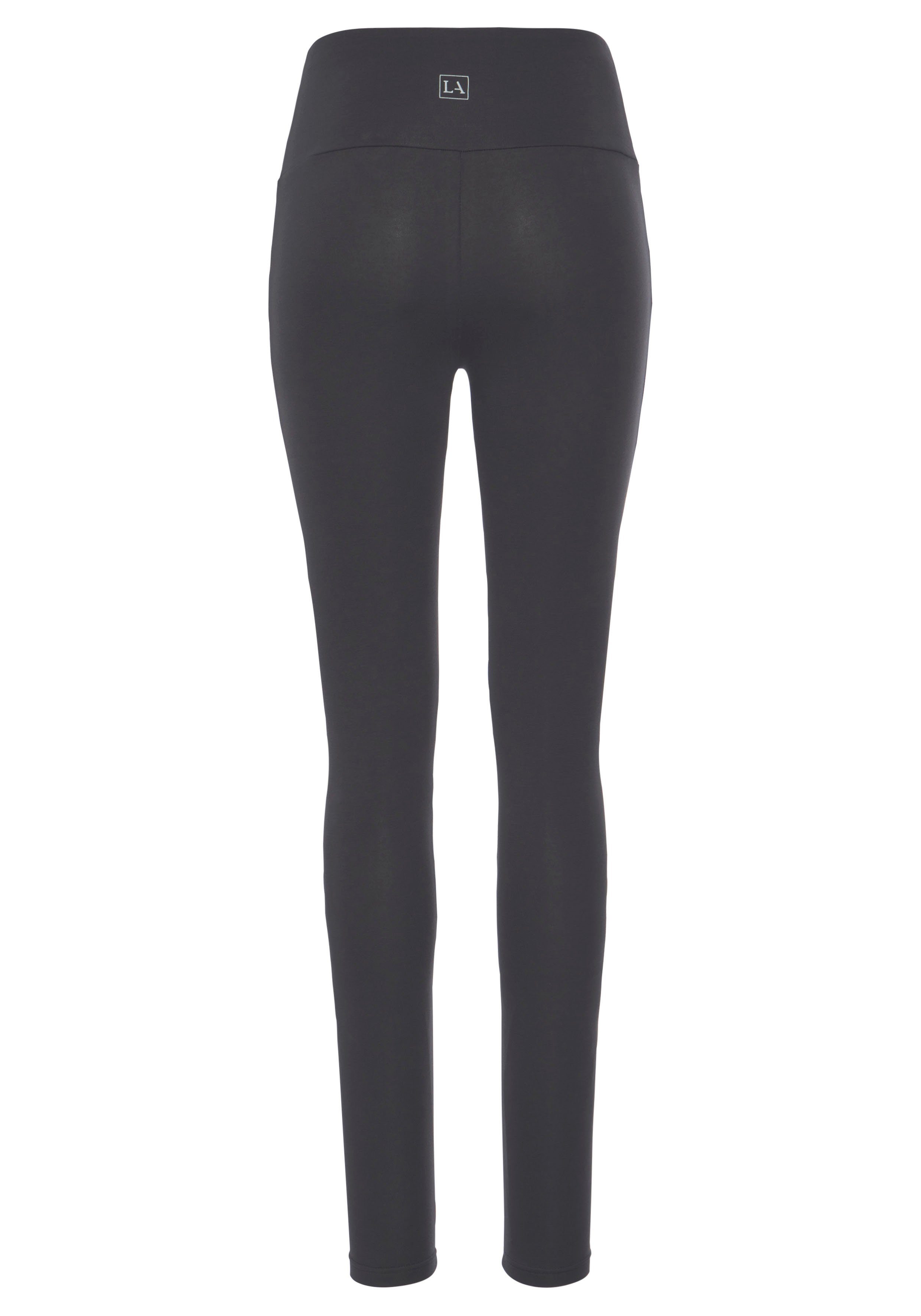 Lascana Legging met brede boord, loungewear