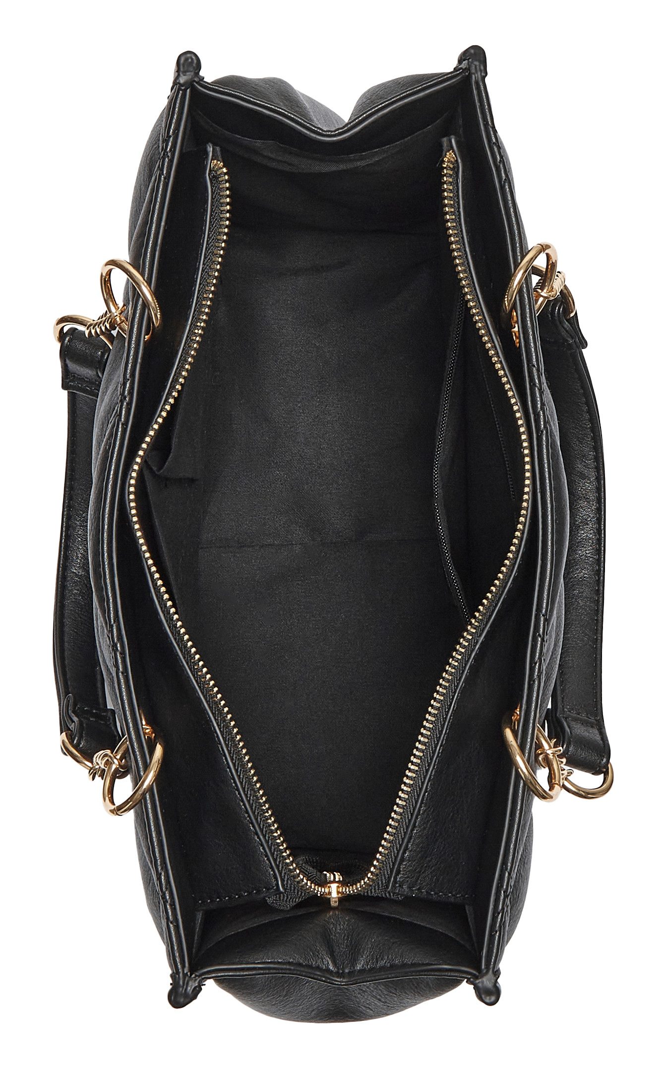 Vivance Handtas Tas met stiksels, schoudertas, minibag vegan