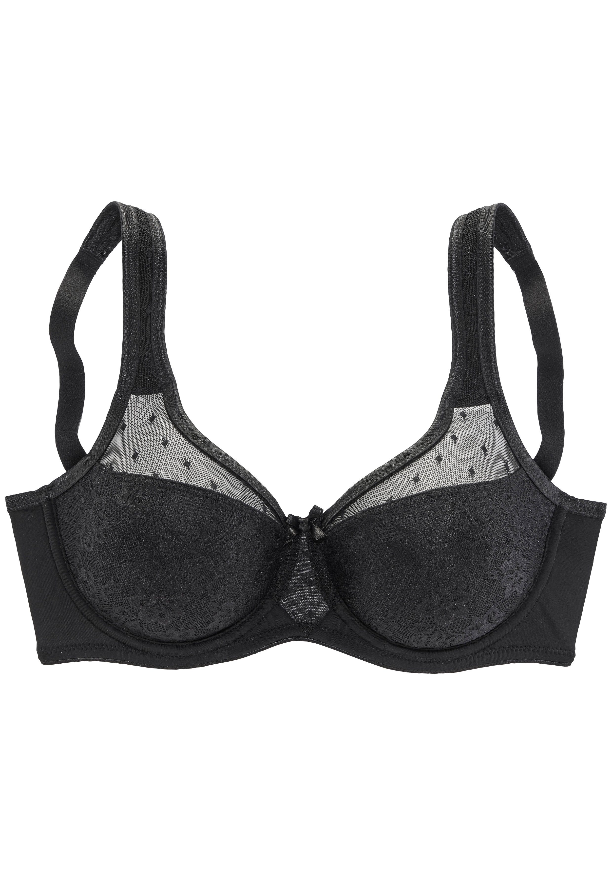 Nuance Minimizer-bh met tegengevoerde jacquardkant, dessous