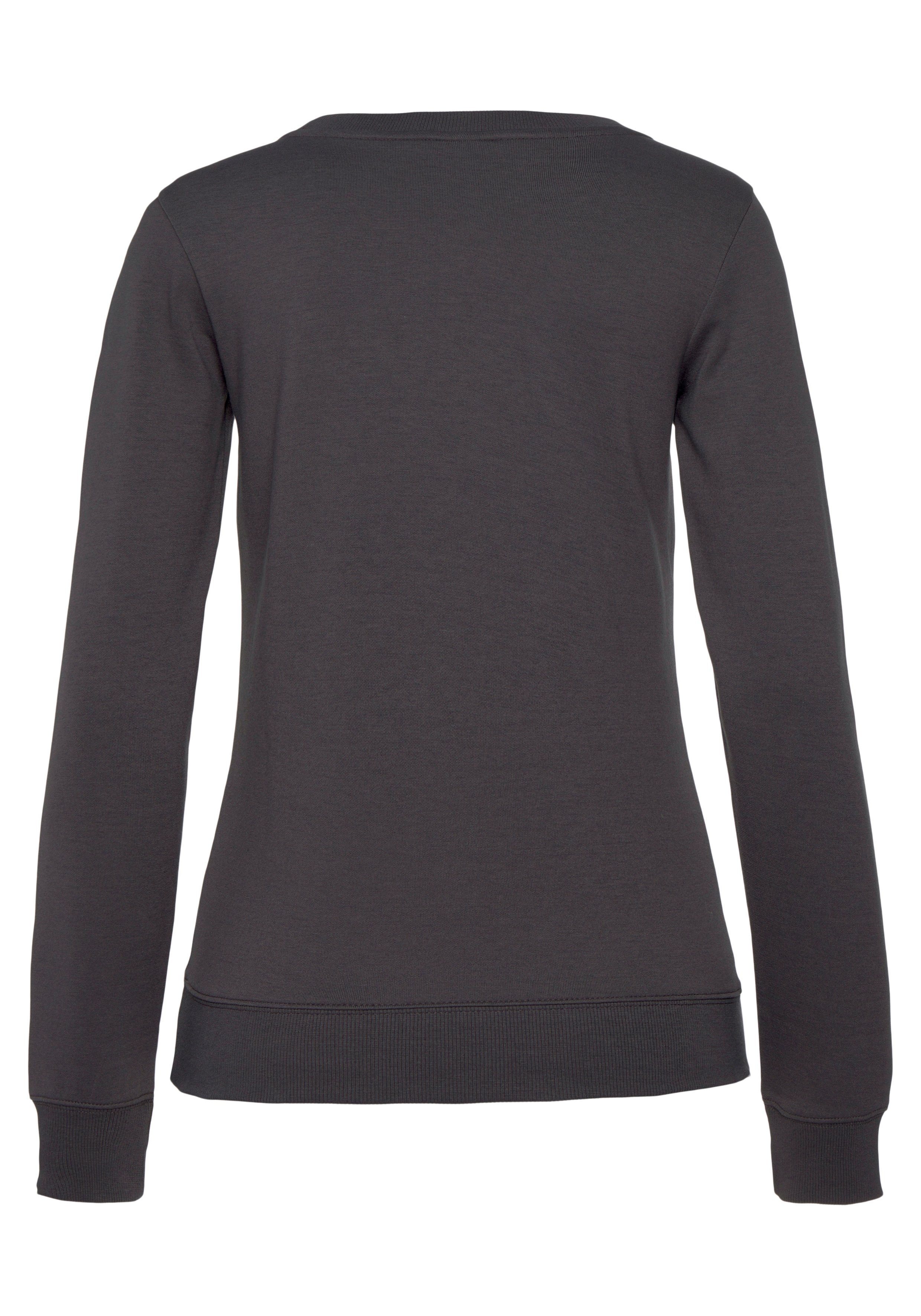 Bench. Loungewear Sweatshirt met logoprint en borduurwerk, loungepak