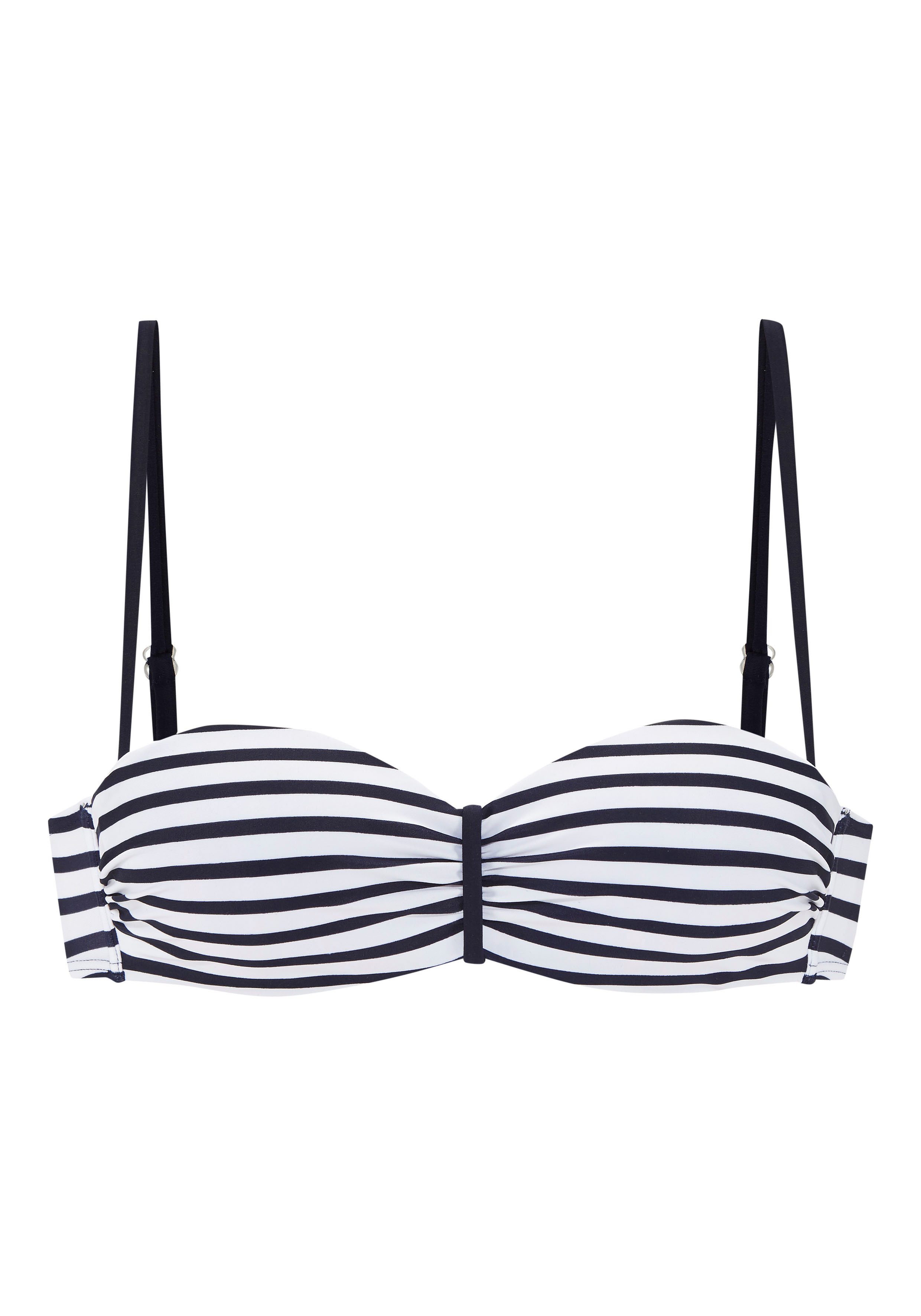 Venice Beach Bandeau-bikinitop Summer In streepdesign