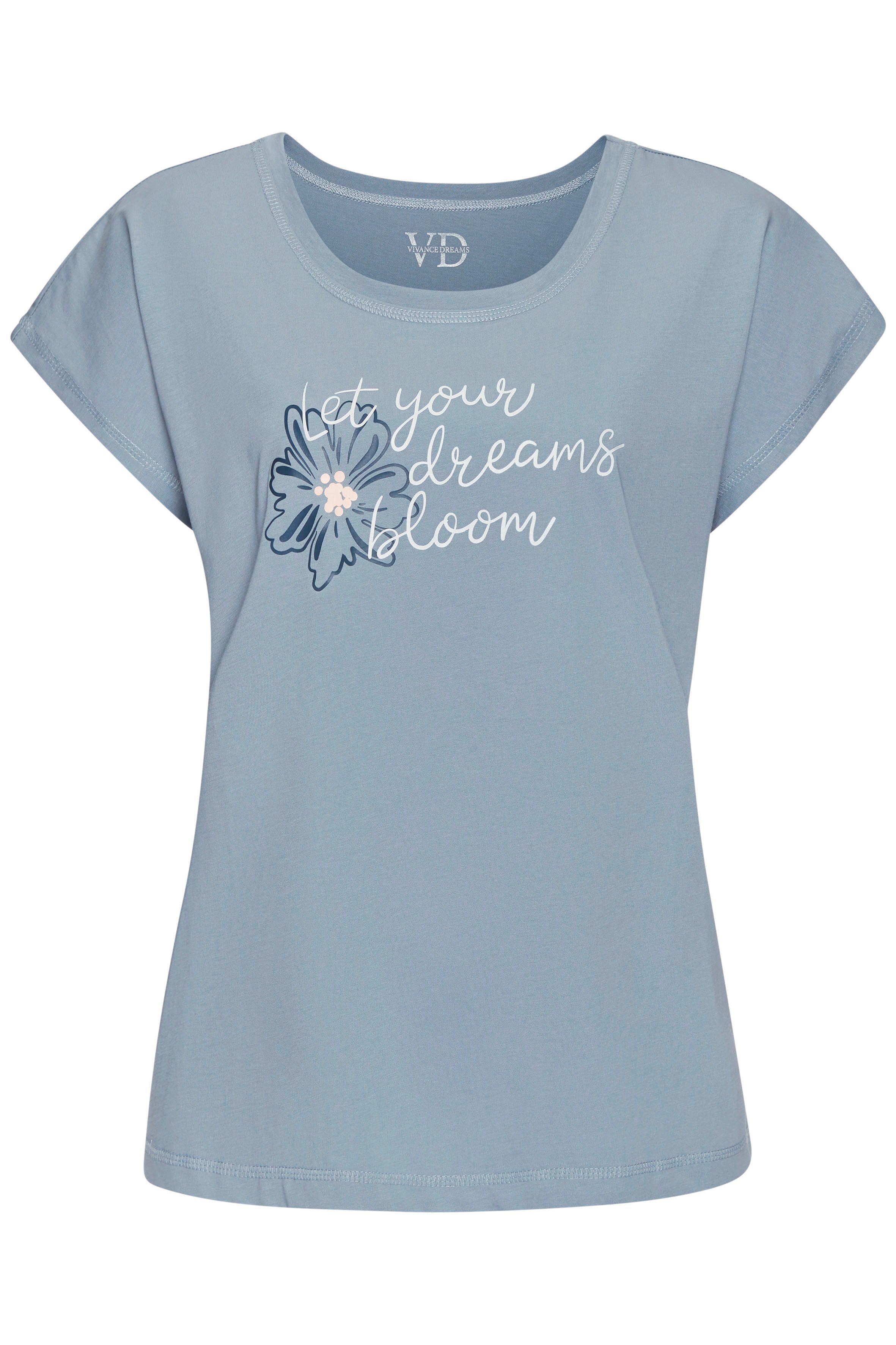 Vivance Dreams Pyjama top met mooie frontprint