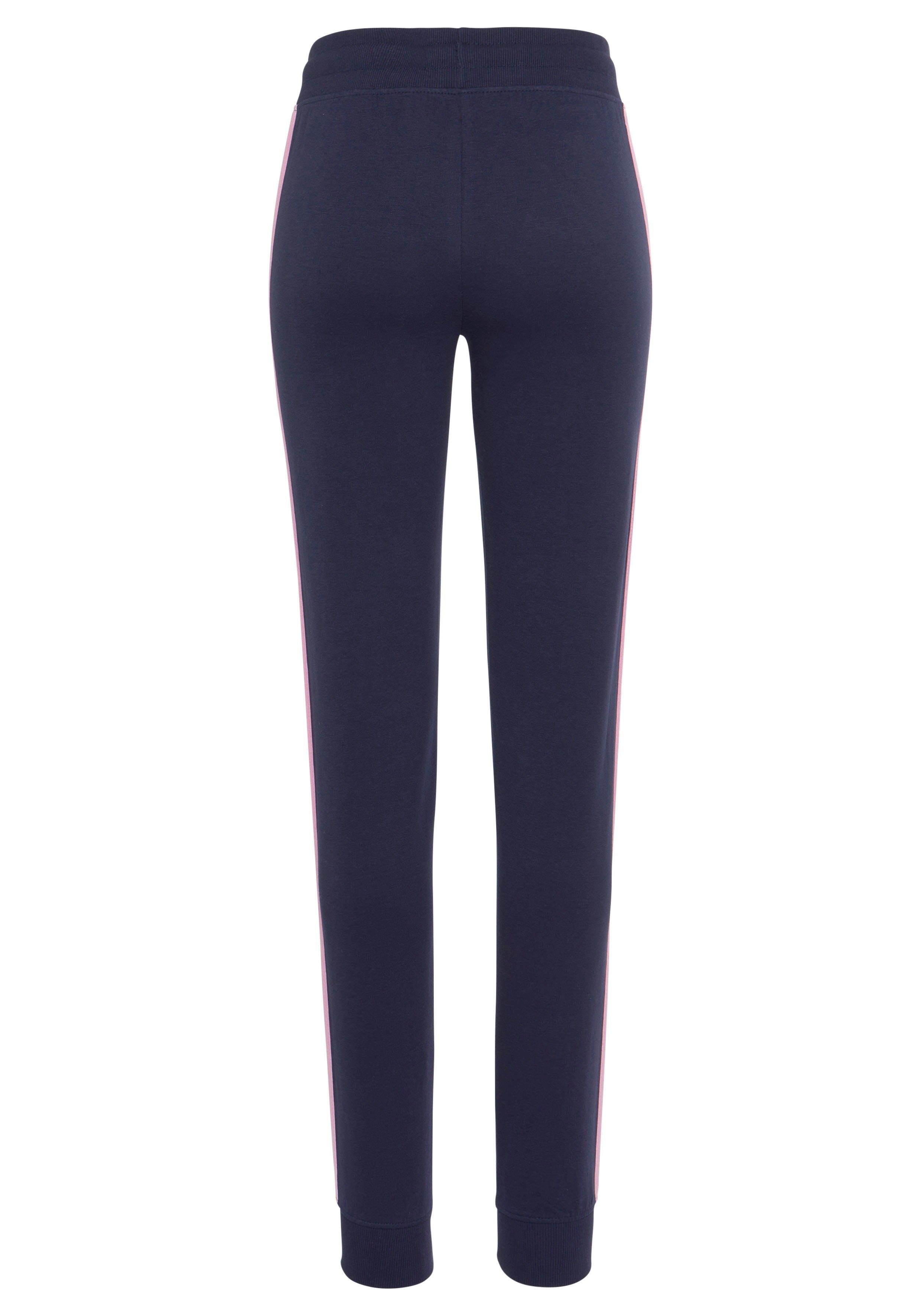 Vivance Sweatpants Sweatbroek met contrasterende accenten, loungeanzug (1-delig)