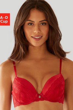 s.oliver red label beachwear push-up-bh rood