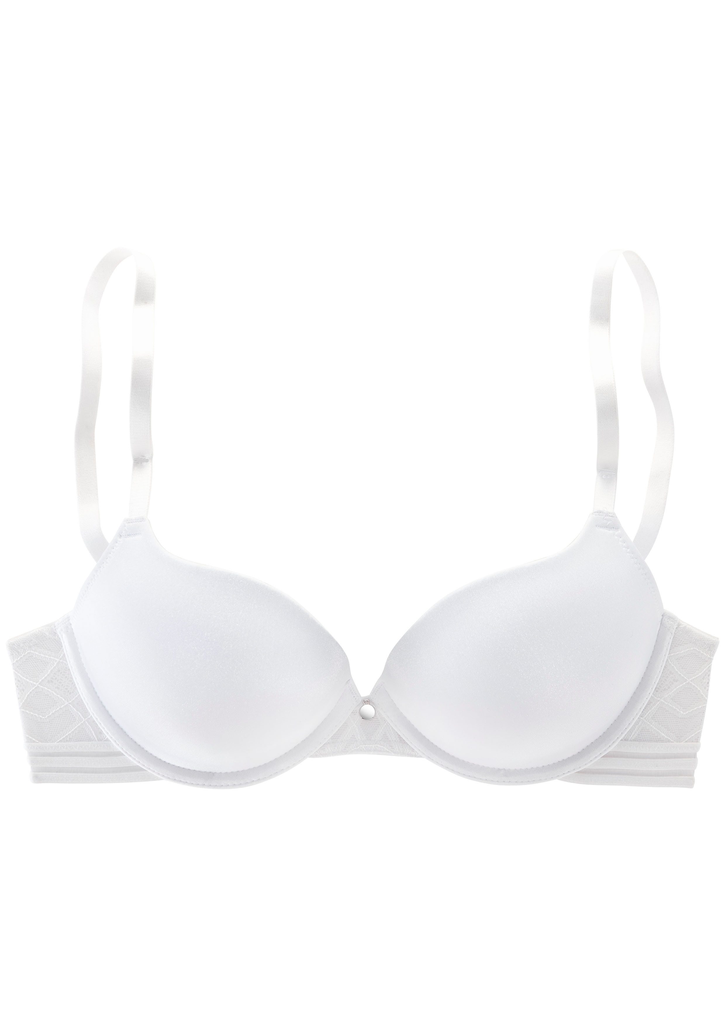 s.Oliver RED LABEL Beachwear Bh met steuncups Milene met beugel en mooie kantrug, lingerie