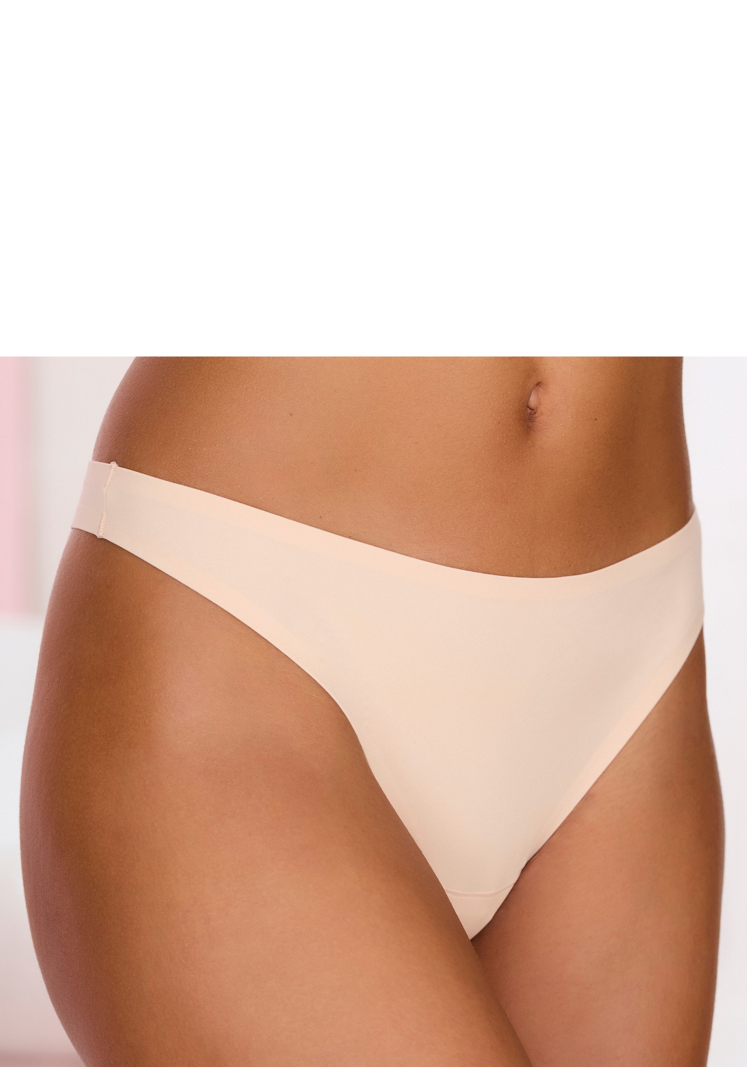 Nuance String met extra platte, gelijmde randen