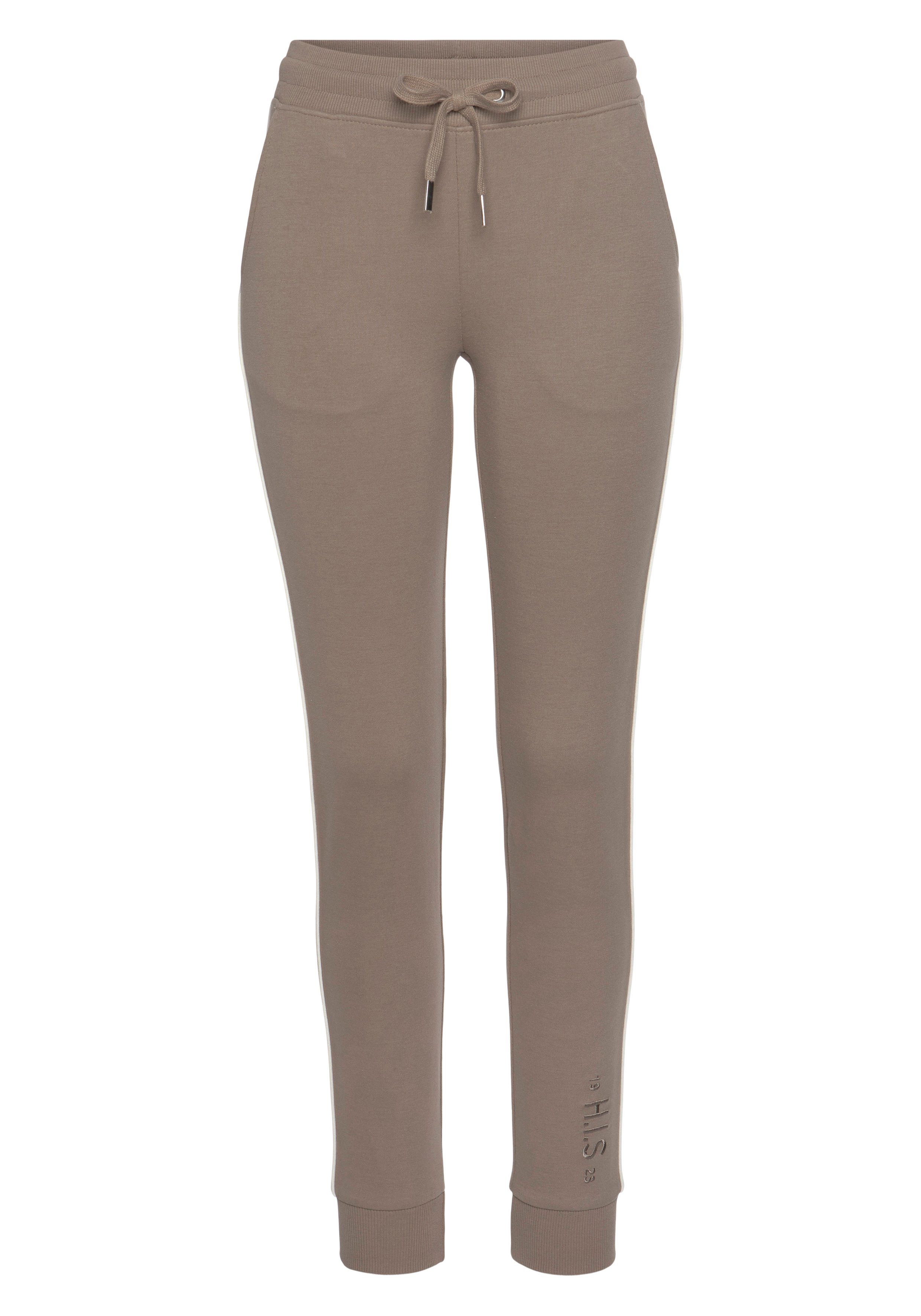 H.I.S Sweatbroek met zijpiping en zakken, loungepak