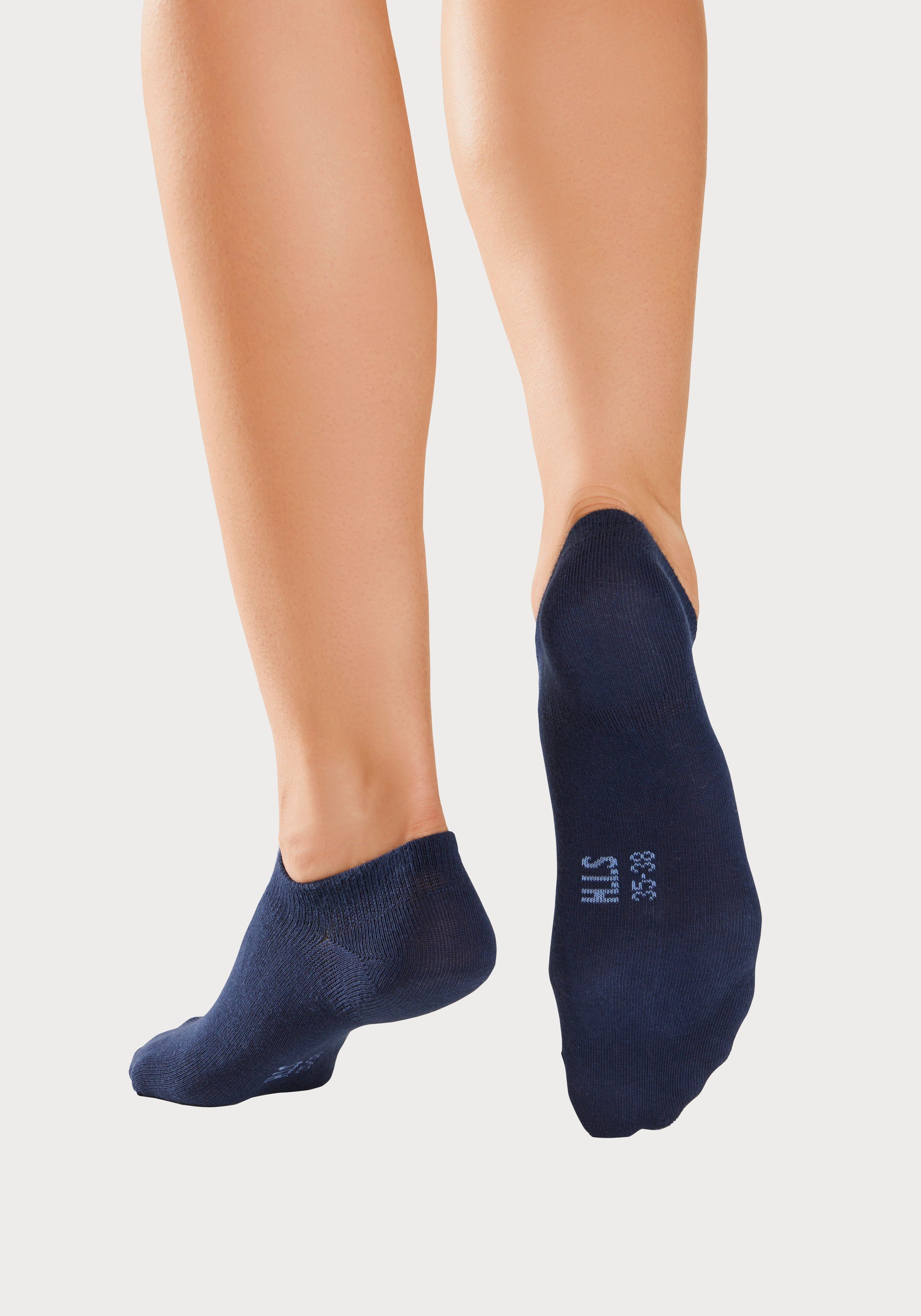 H.I.S Sneakersokken met bijzonder korte schacht (set, 6 paar)