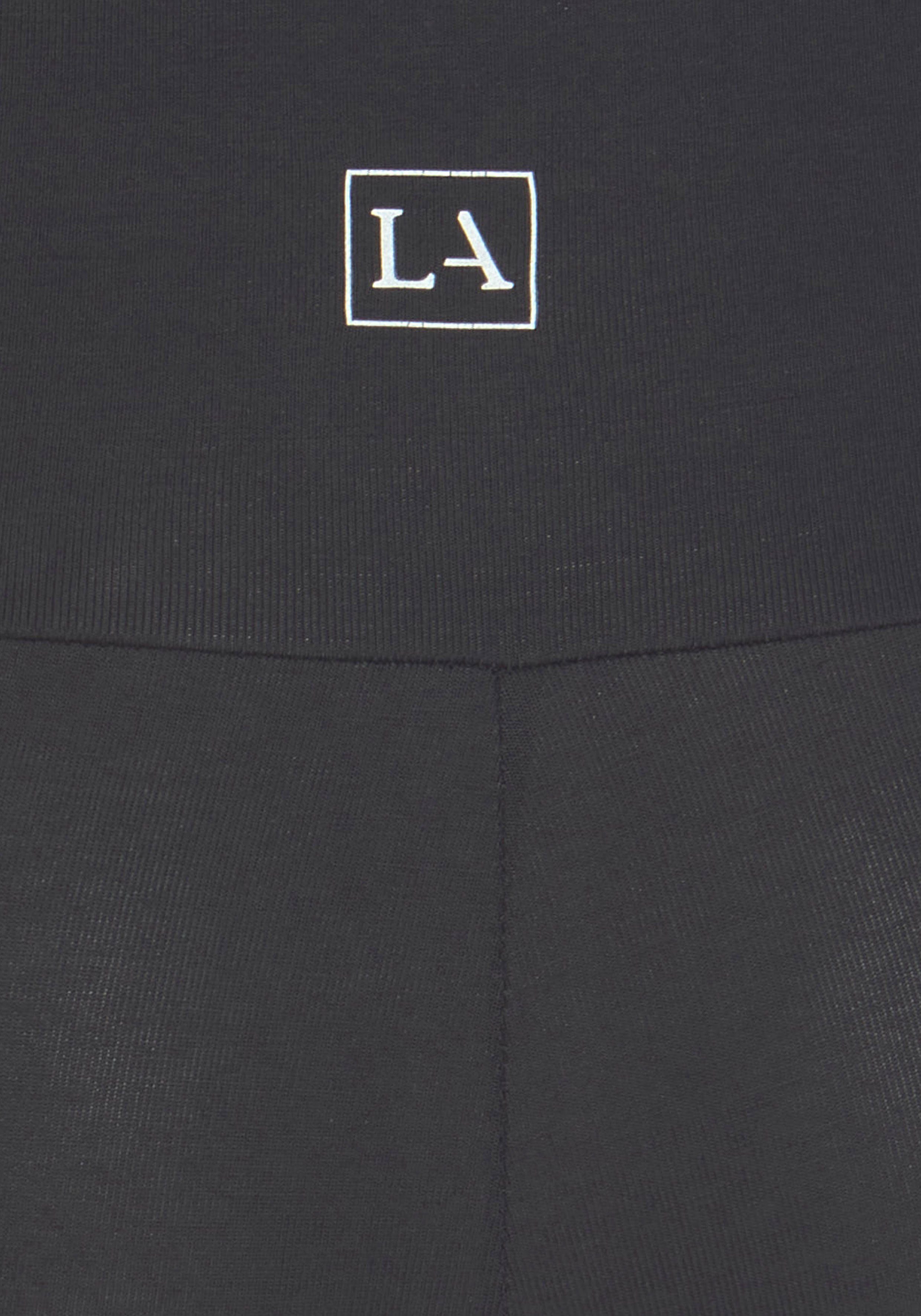 Lascana Legging met brede boord, loungewear