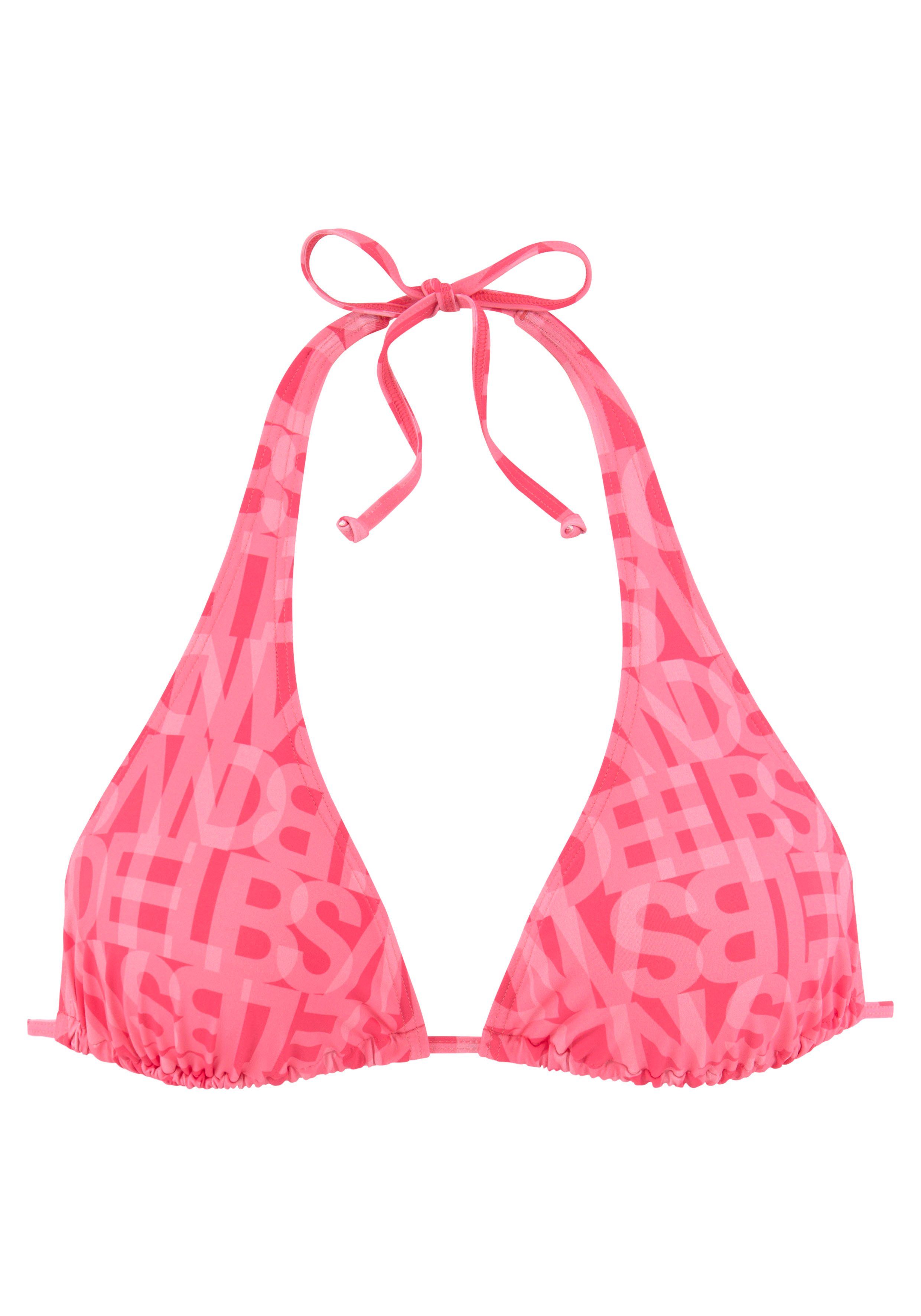Elbsand Triangel-bikinitop Letra met geweldige woorden bikini's maat 32