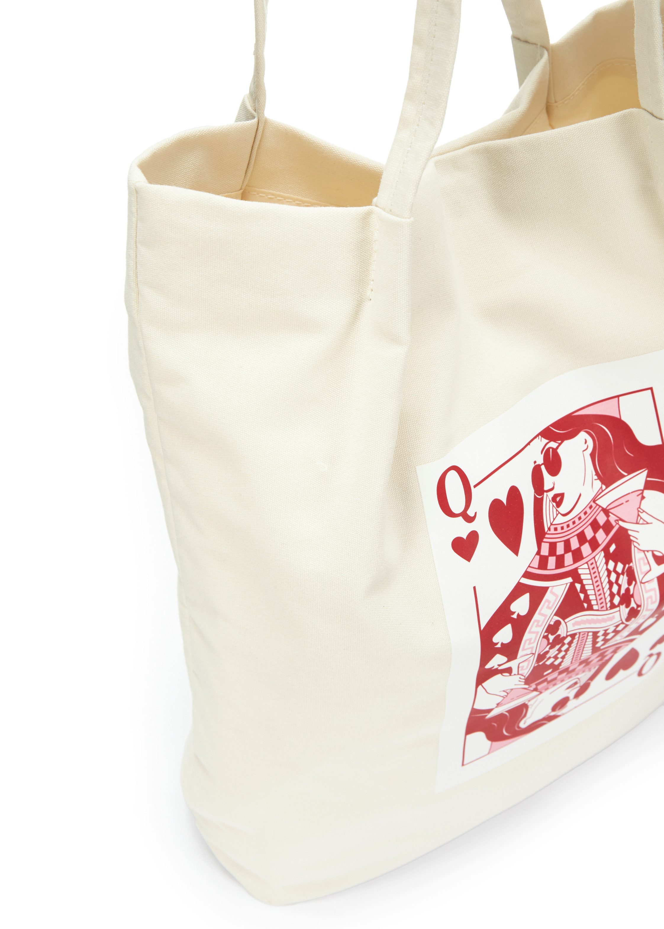 LSCN by LASCANA Shopper Schoudertas, strandtas, draagtas VEGAN