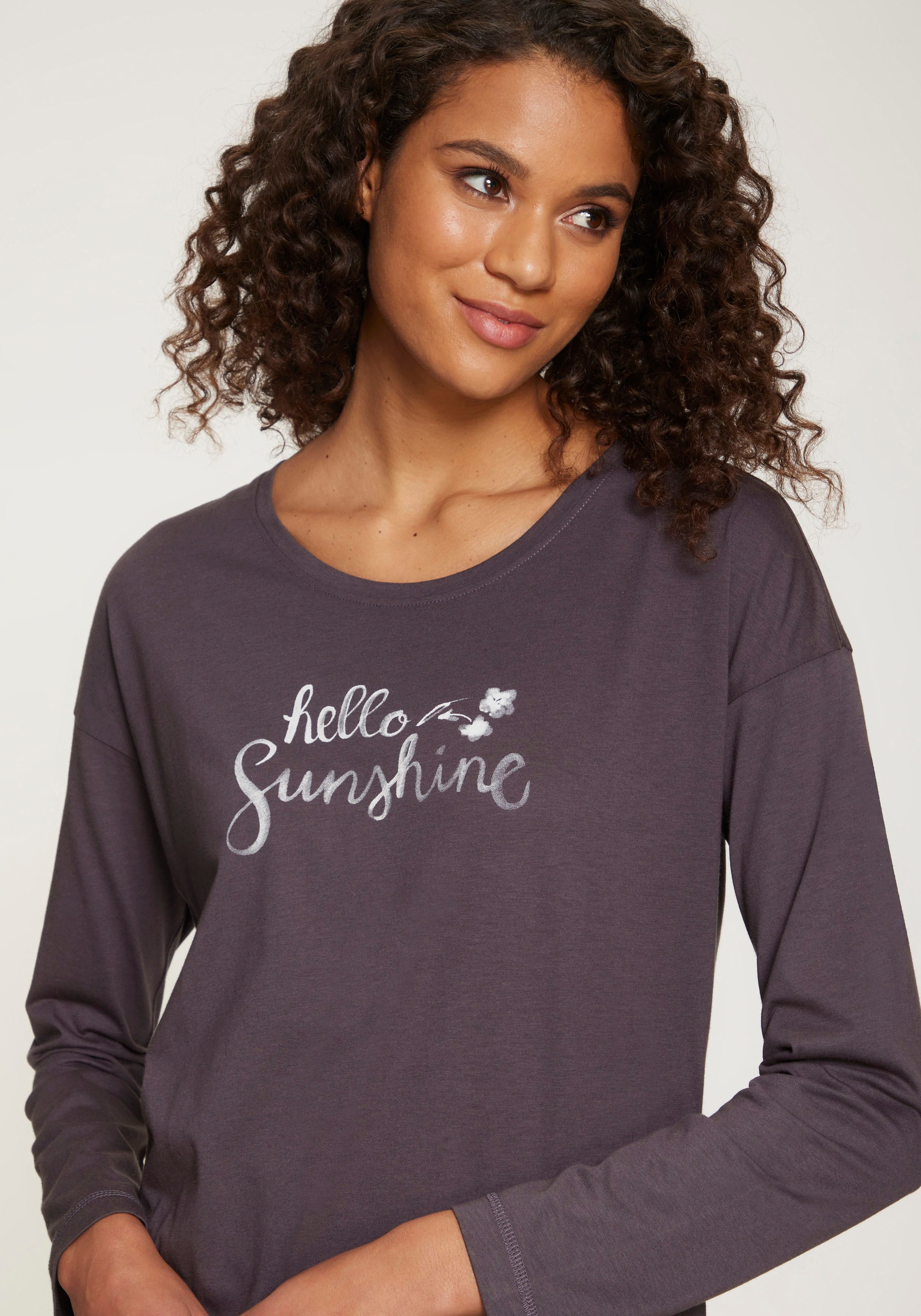 Vivance Dreams Pyjama top met frontprint