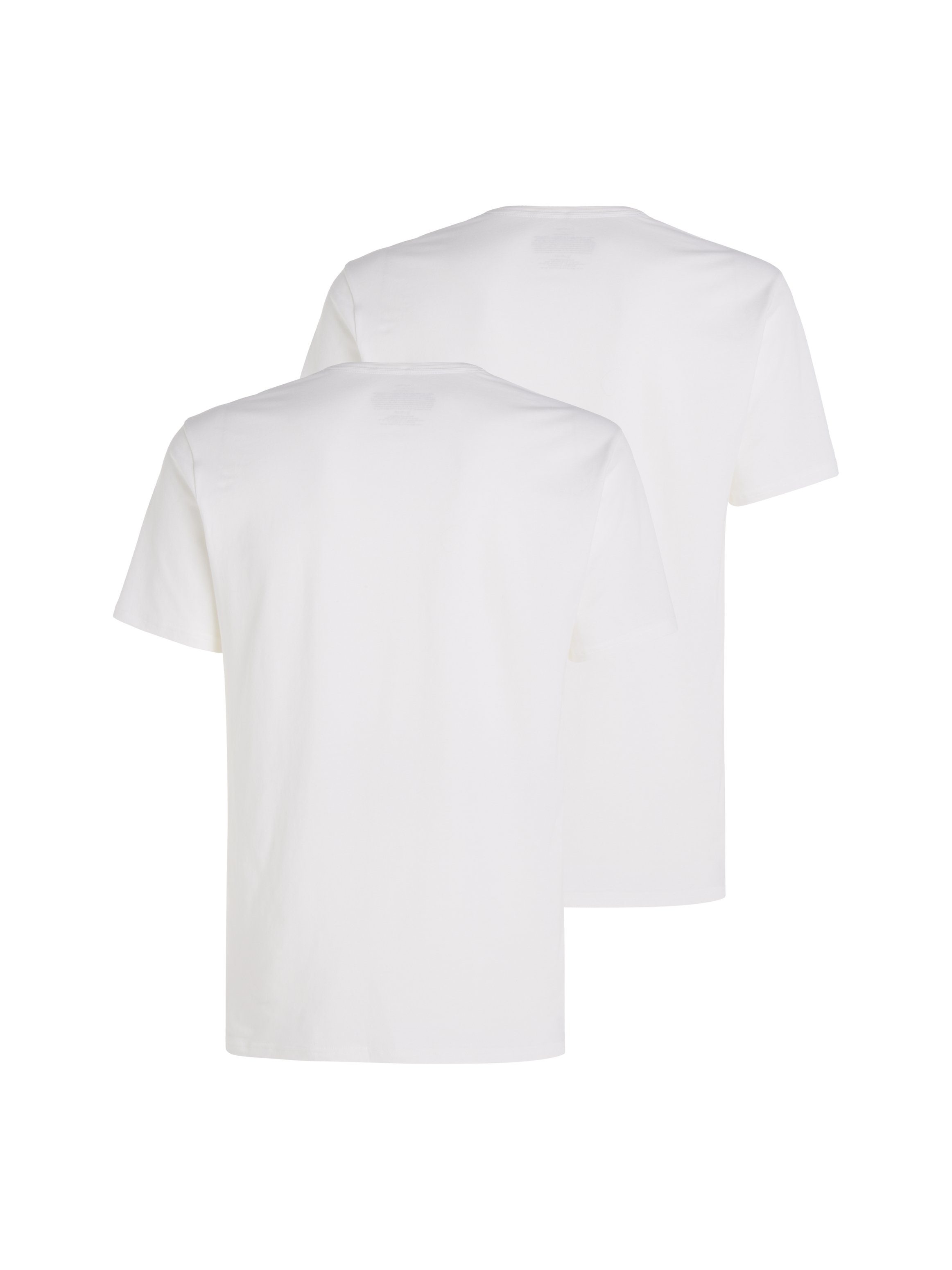 Calvin Klein Shirt met V-hals Modern Cotton Stretch (Set van 2)