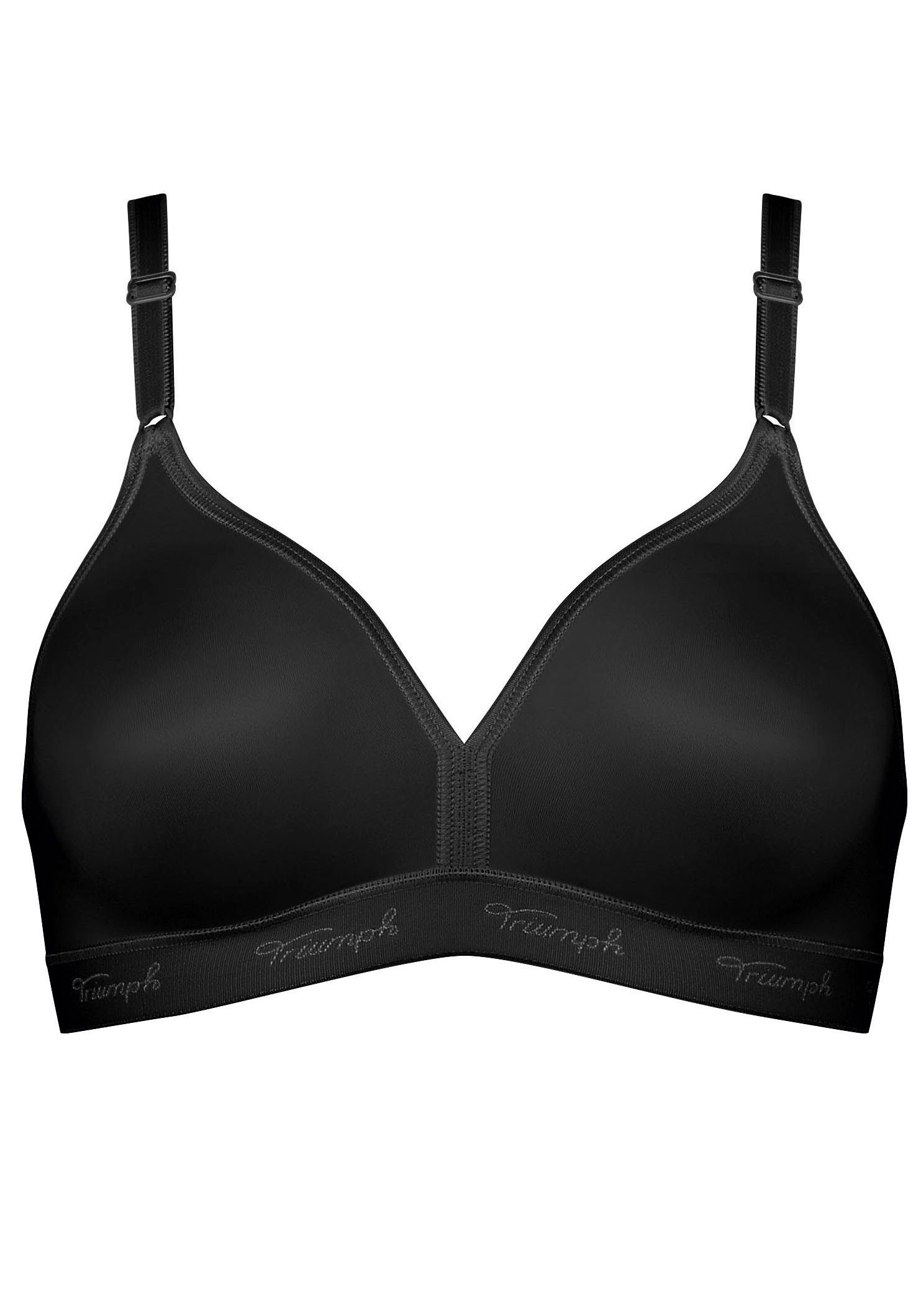 Triumph Bh zonder beugels Microfun N Cup B-D, Basic lingerie