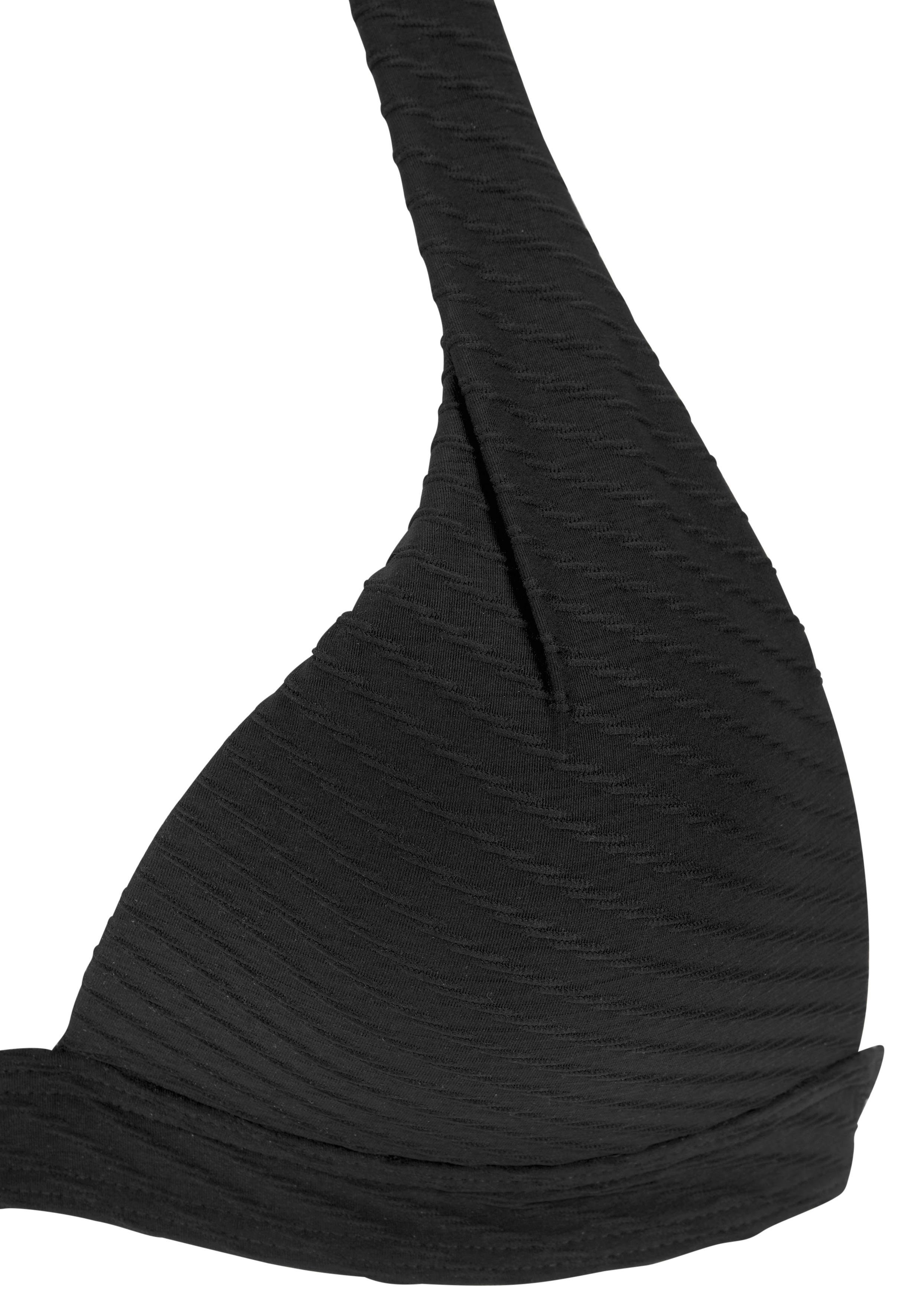 s.Oliver RED LABEL Beachwear Triangelbikini Cho met sierstrik