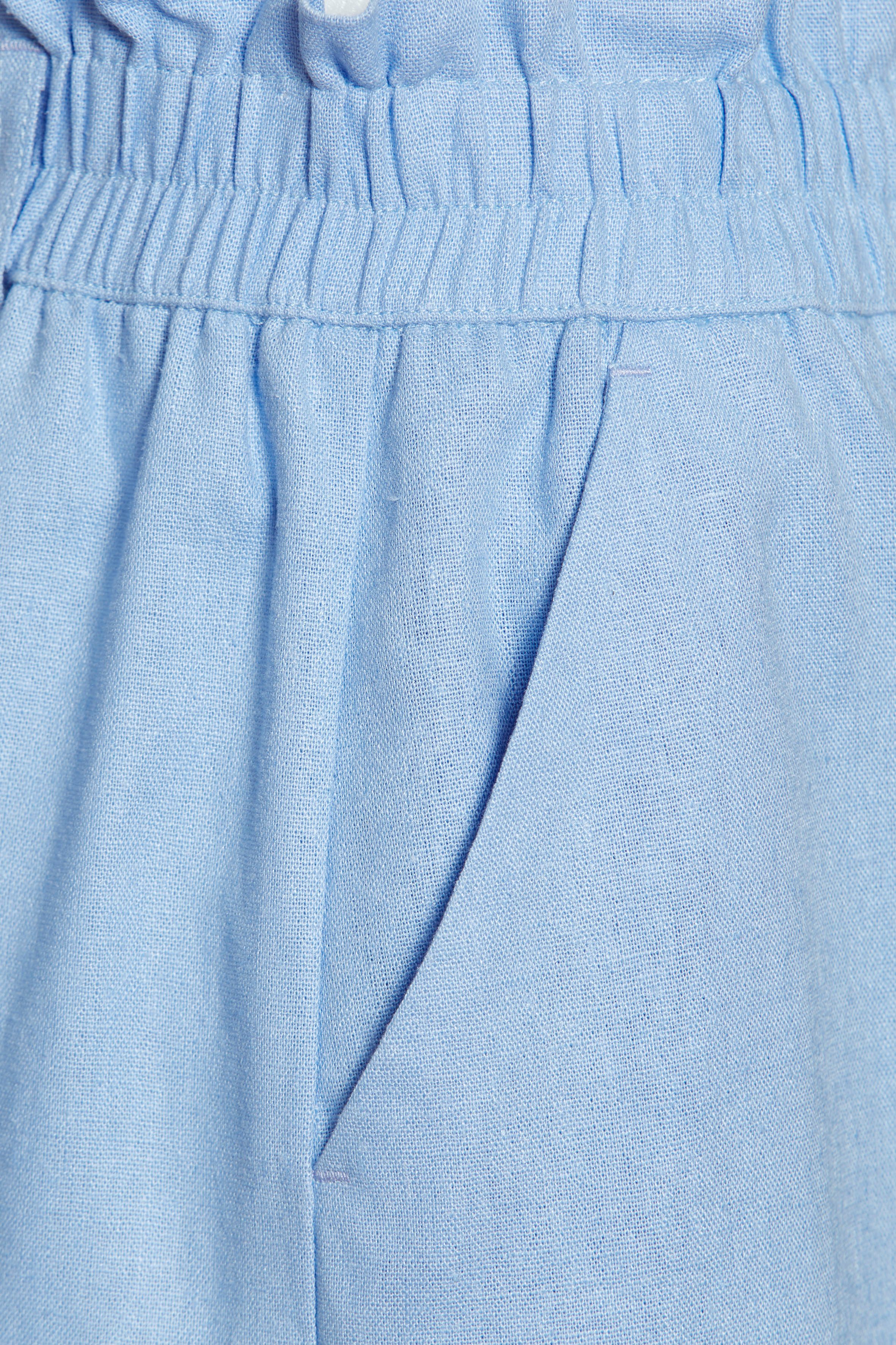 Buffalo Short met linnenpercentage, luchtige korte broek met zakken, zomer shorts