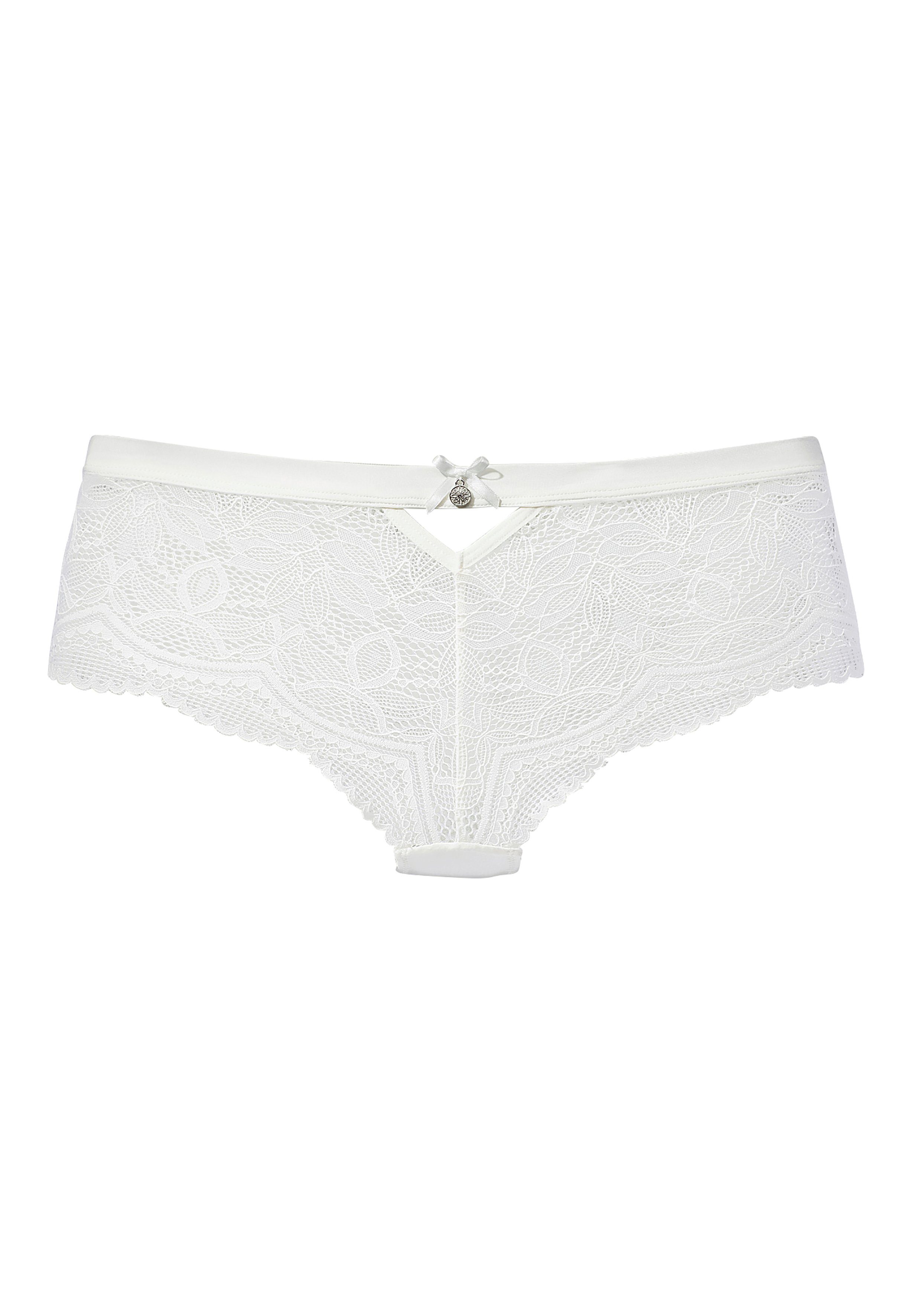 Nuance Hipster Vivianna rondom van transparant kant hipsters maat 36/38 beige