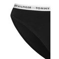 tommy hilfiger underwear bikinibroekje met smalle logoboord (3 stuks) zwart