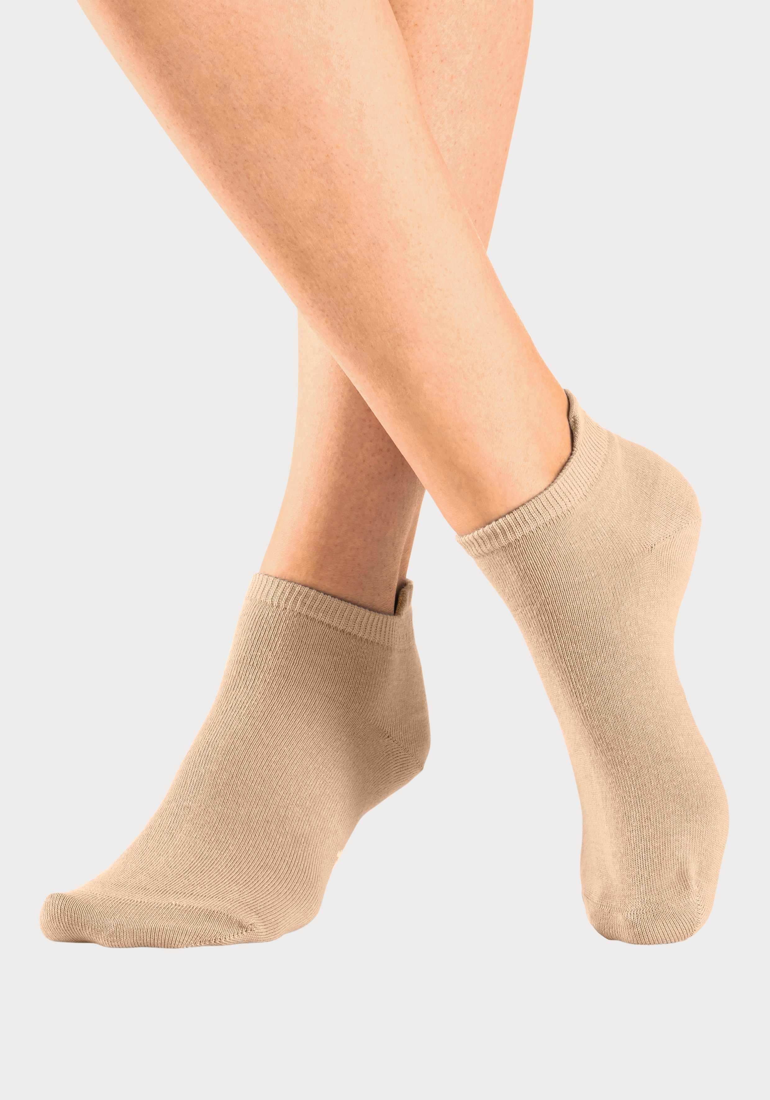 KangaROOS Sneakersokken met verhoogde boord (set, 10 paar)