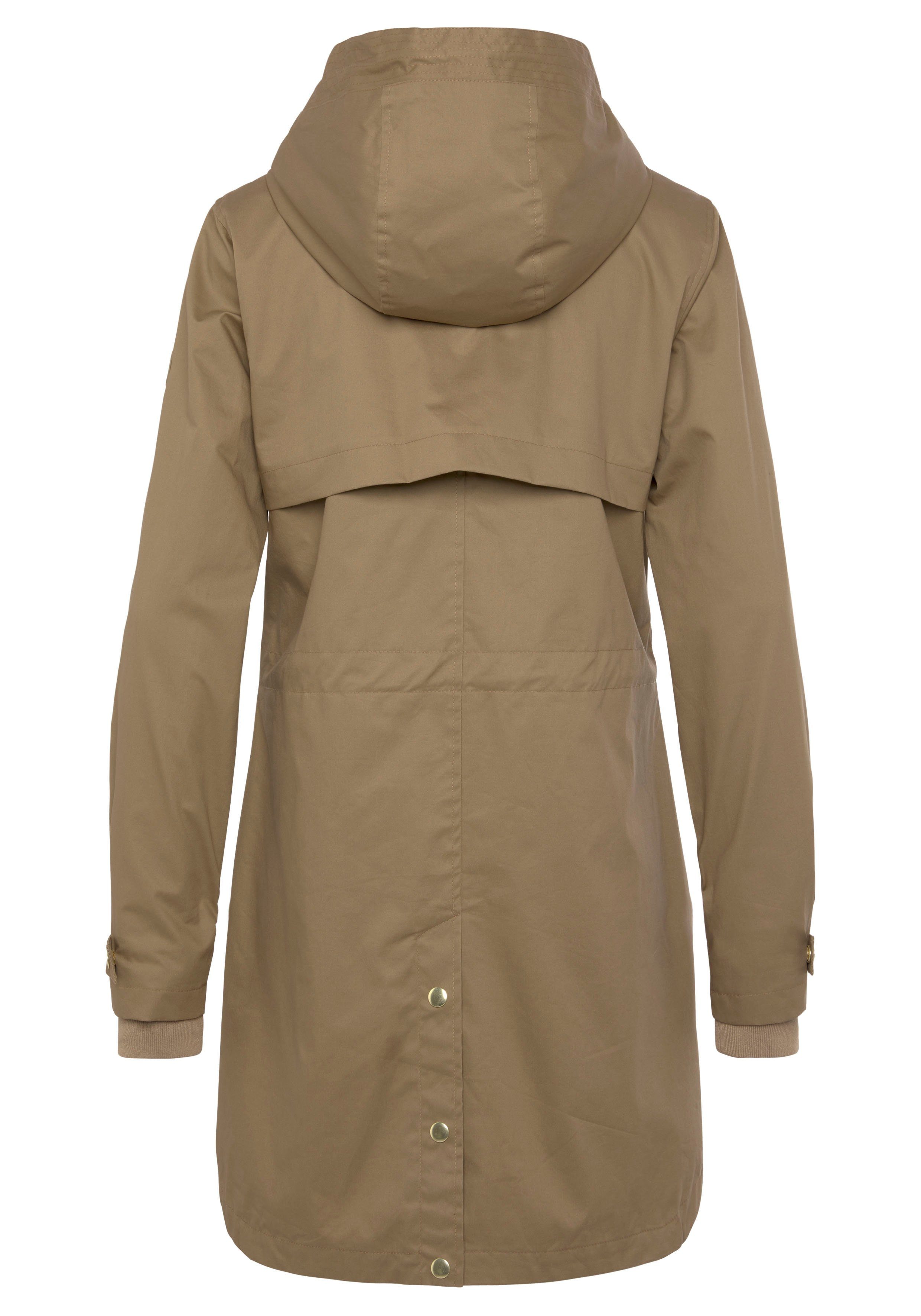 French Connection Allweatherjack met een capuchon