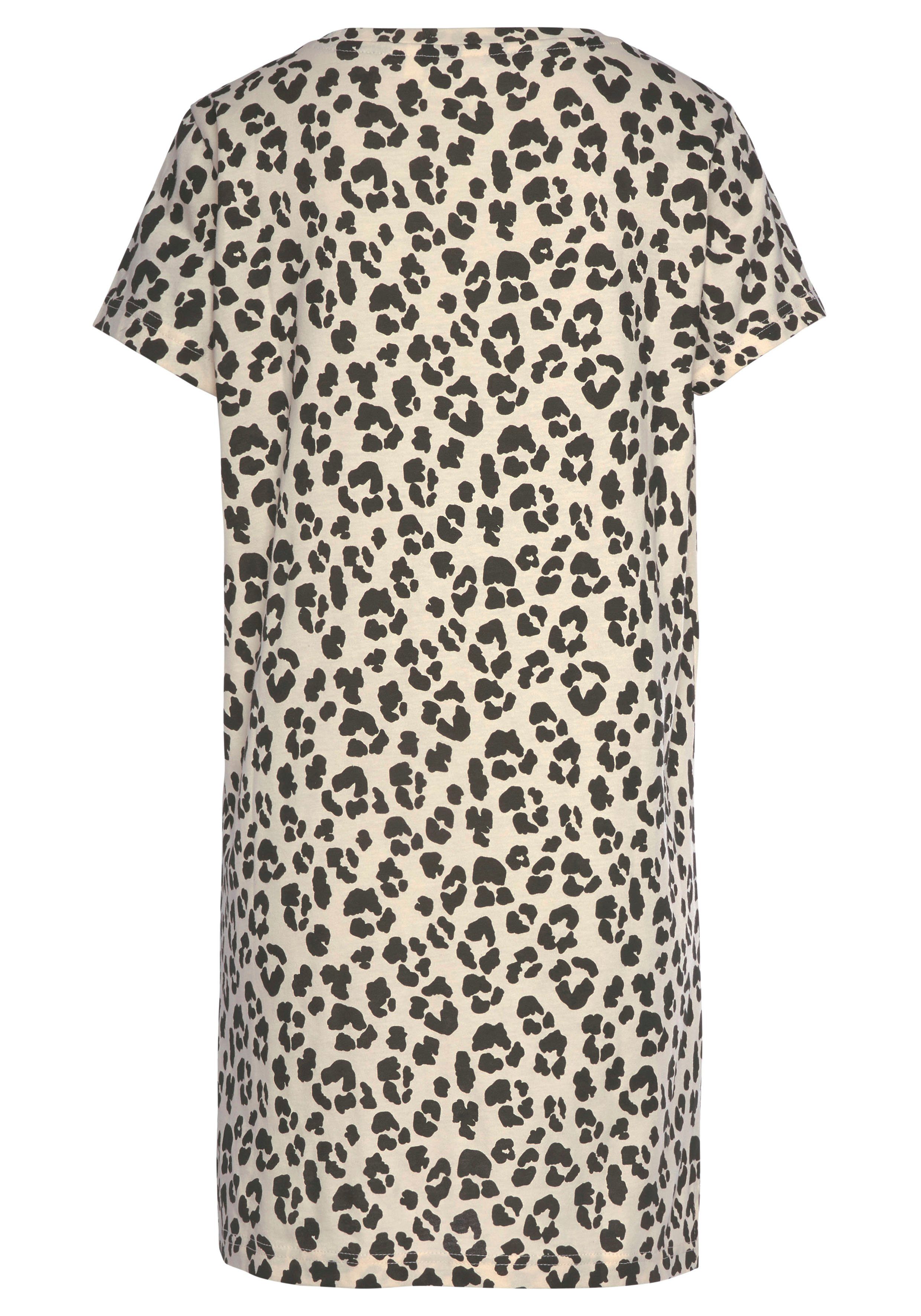 Vivance Dreams Nachthemd met animal-print