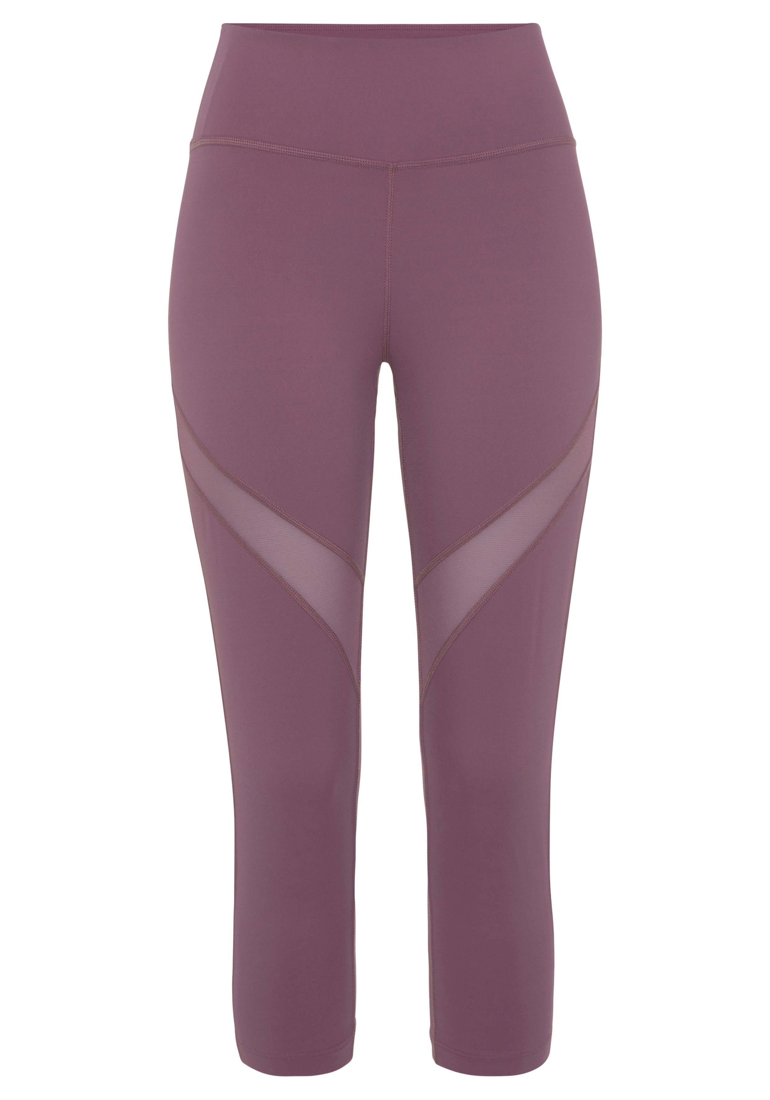 active by Lascana Caprilegging met kleine rimpeling, loungewear