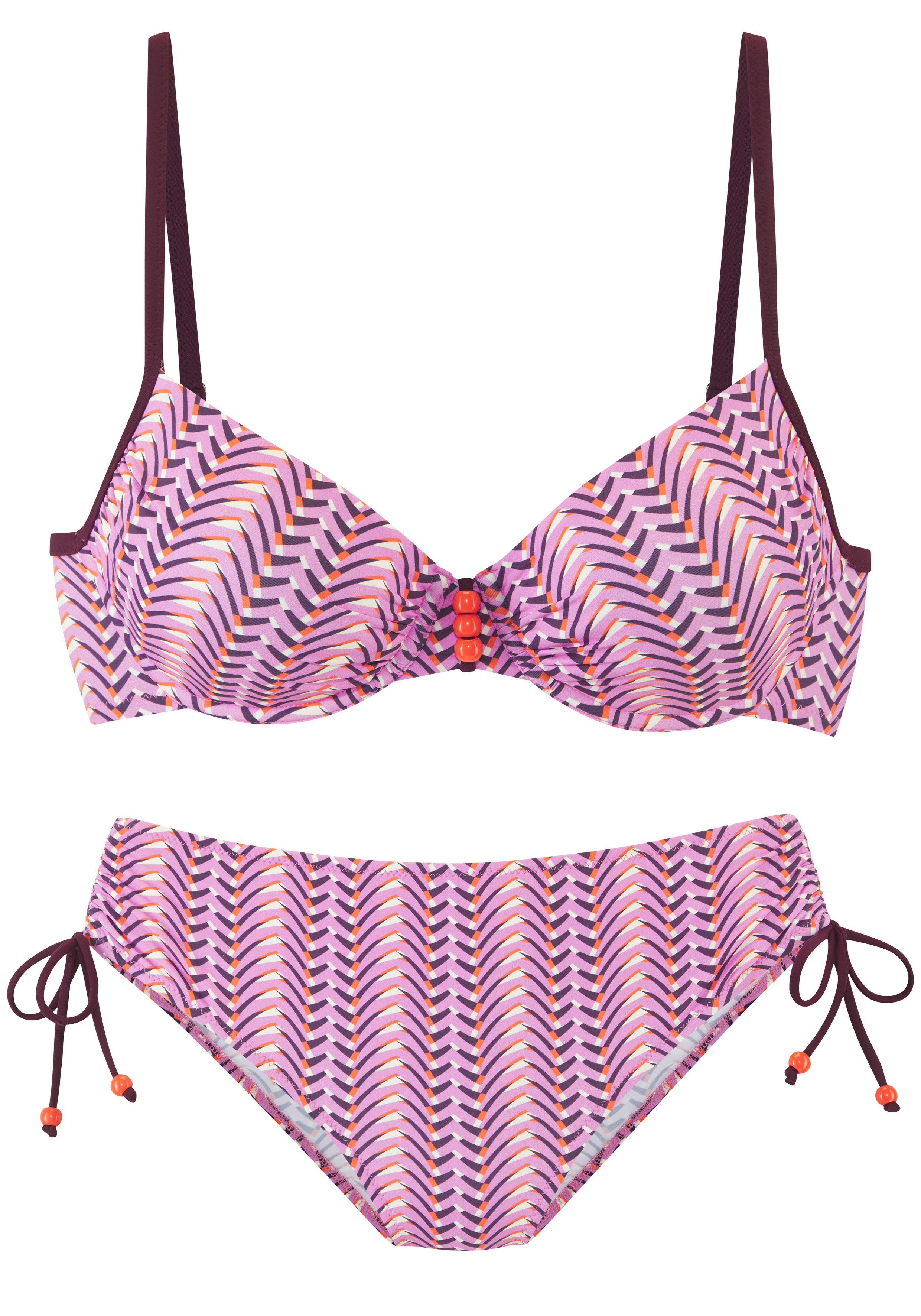 Vivance Beugelbikini met sierkraaltjes