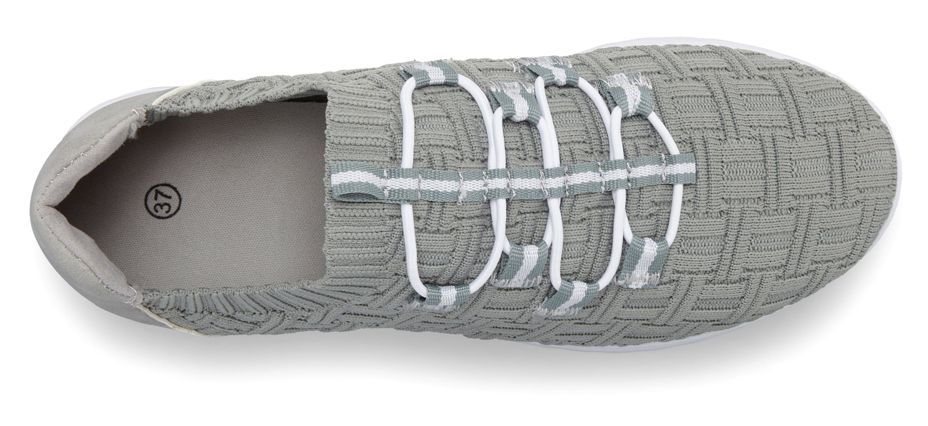 Vivance Sneakers Instappers Slipper, vrijetijdsschoen, lage schoen ultralicht om in te stappen VEGAN