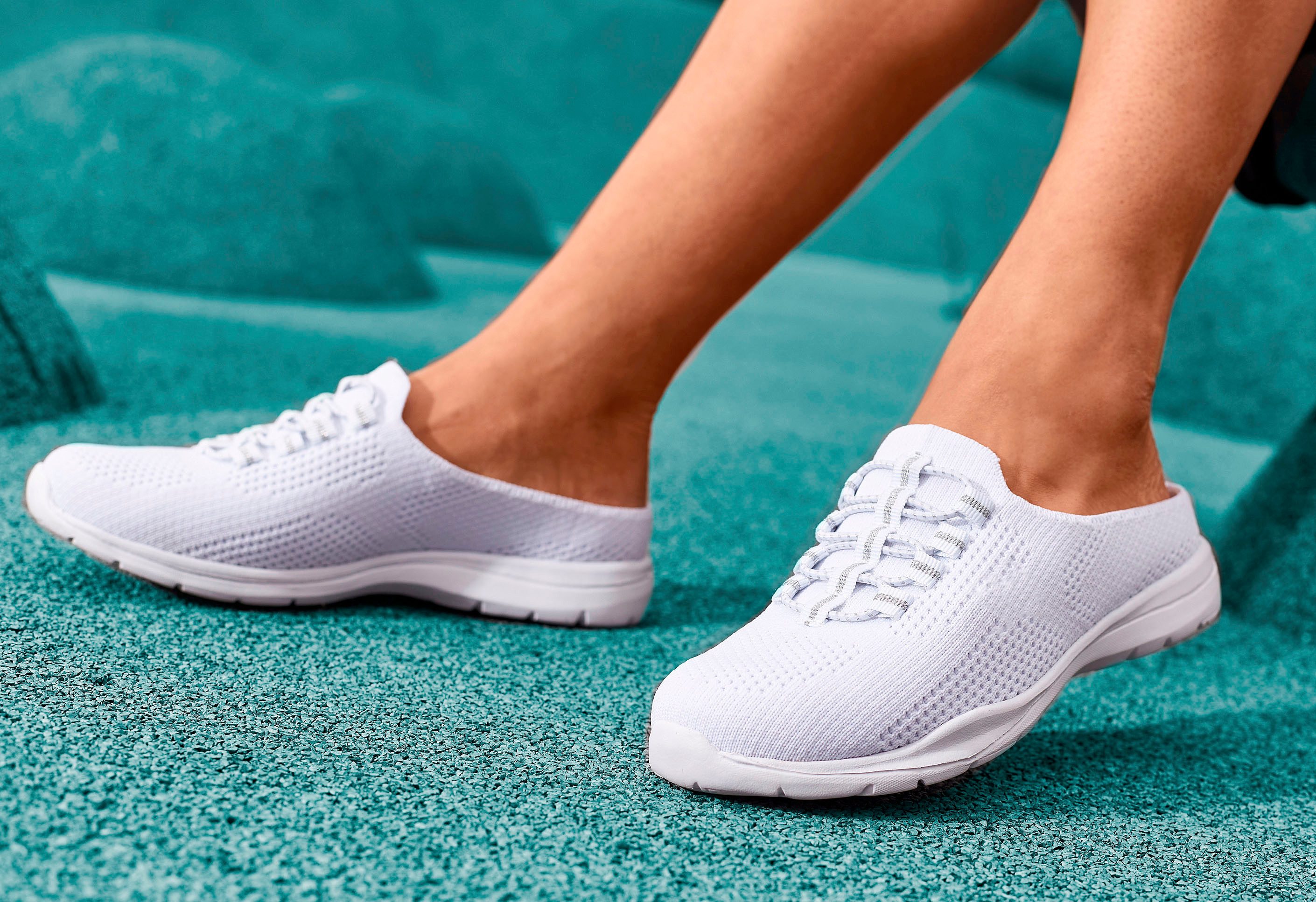 active by Lascana Slip-on sneakers voor instappen, ultralicht, sabotschoen, clog, vrijetijdsschoen vegan