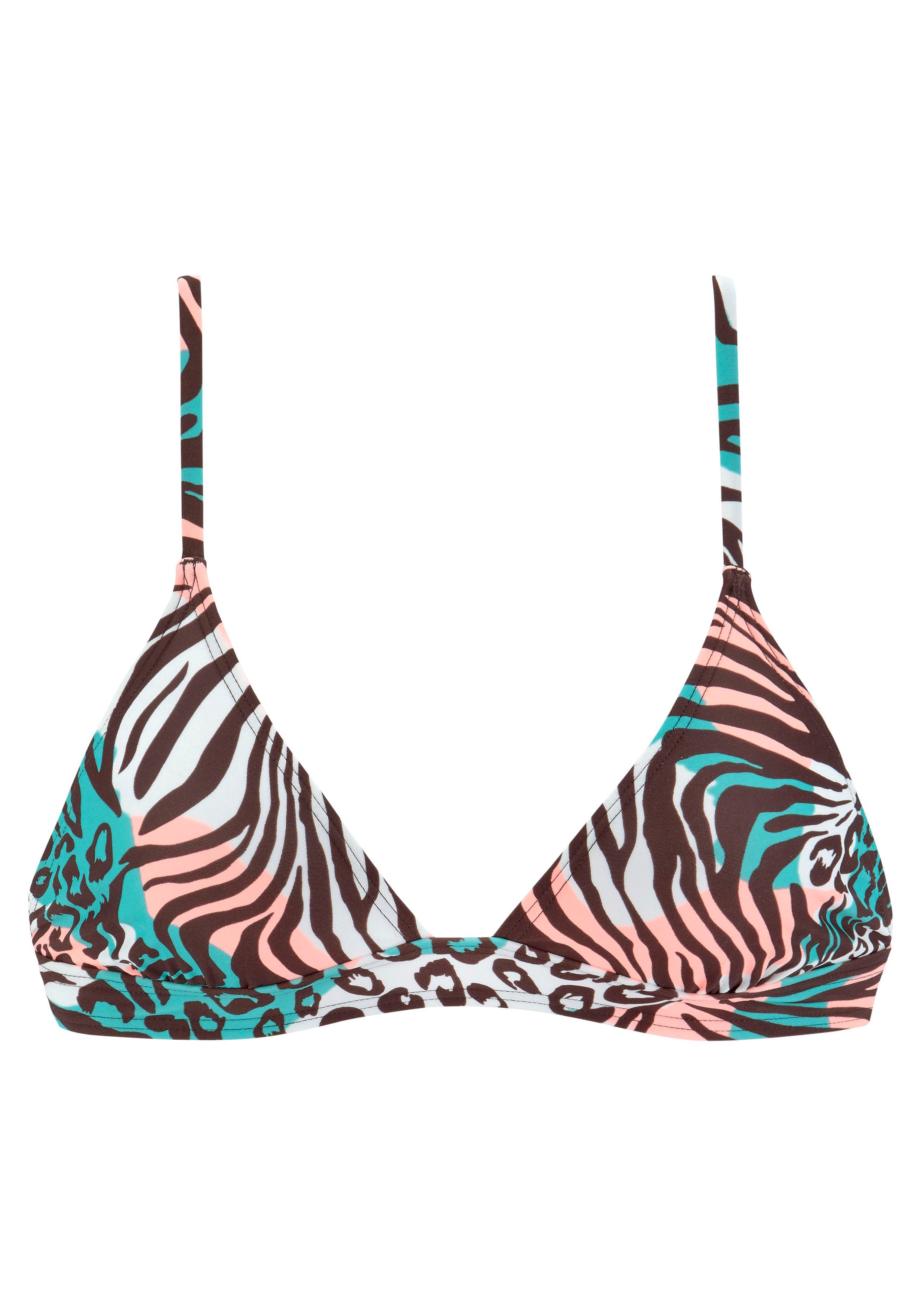 venice beach triangel bikinitop mey trendy print multicolor | | 9139800151401525