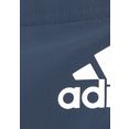 adidas performance zwembroek met contrastkleurige inzet achter blauw