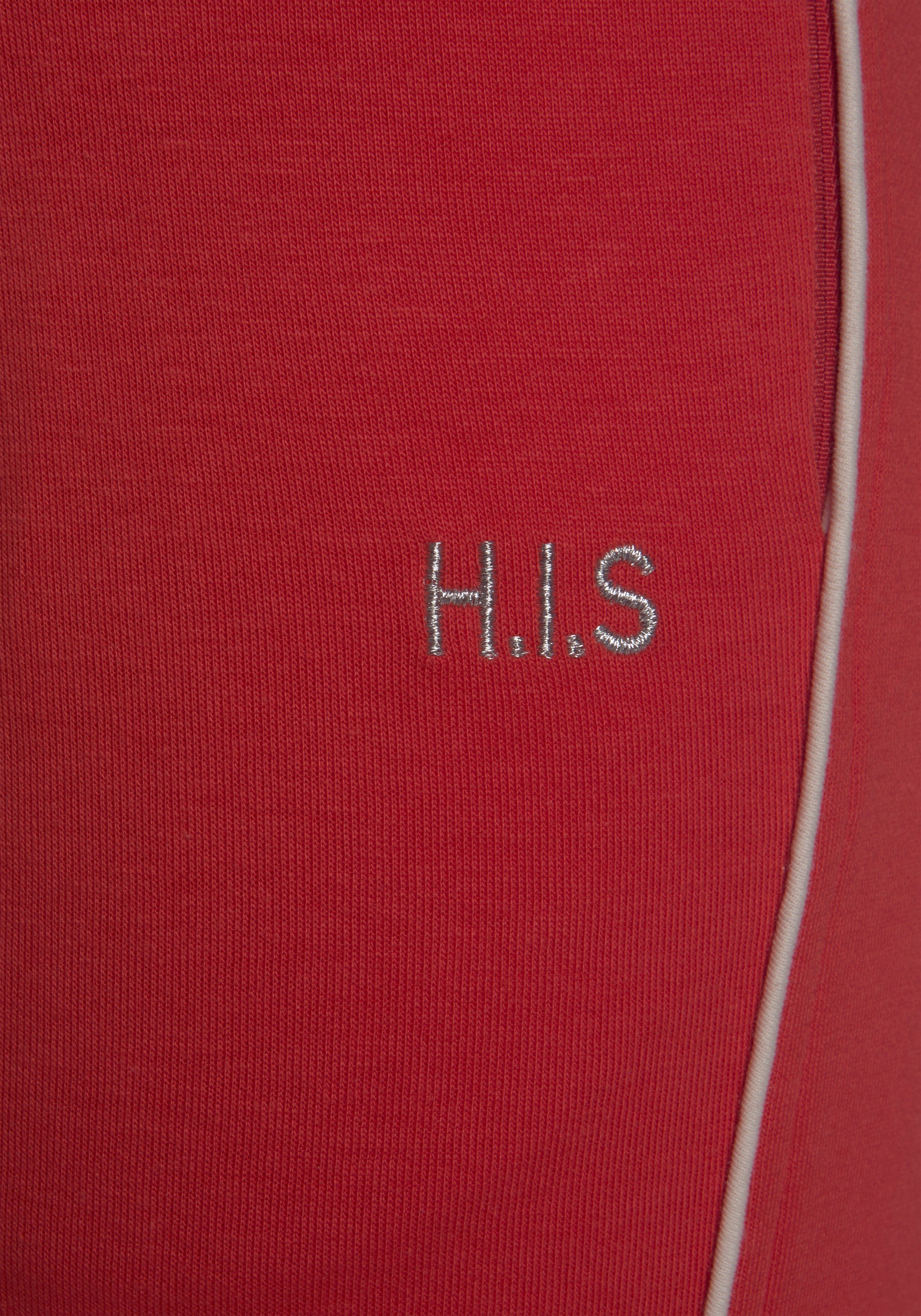 H.I.S Sweatbroek met rits aan de broekzoom, loungepak