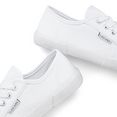lascana sneakers van textiel wit