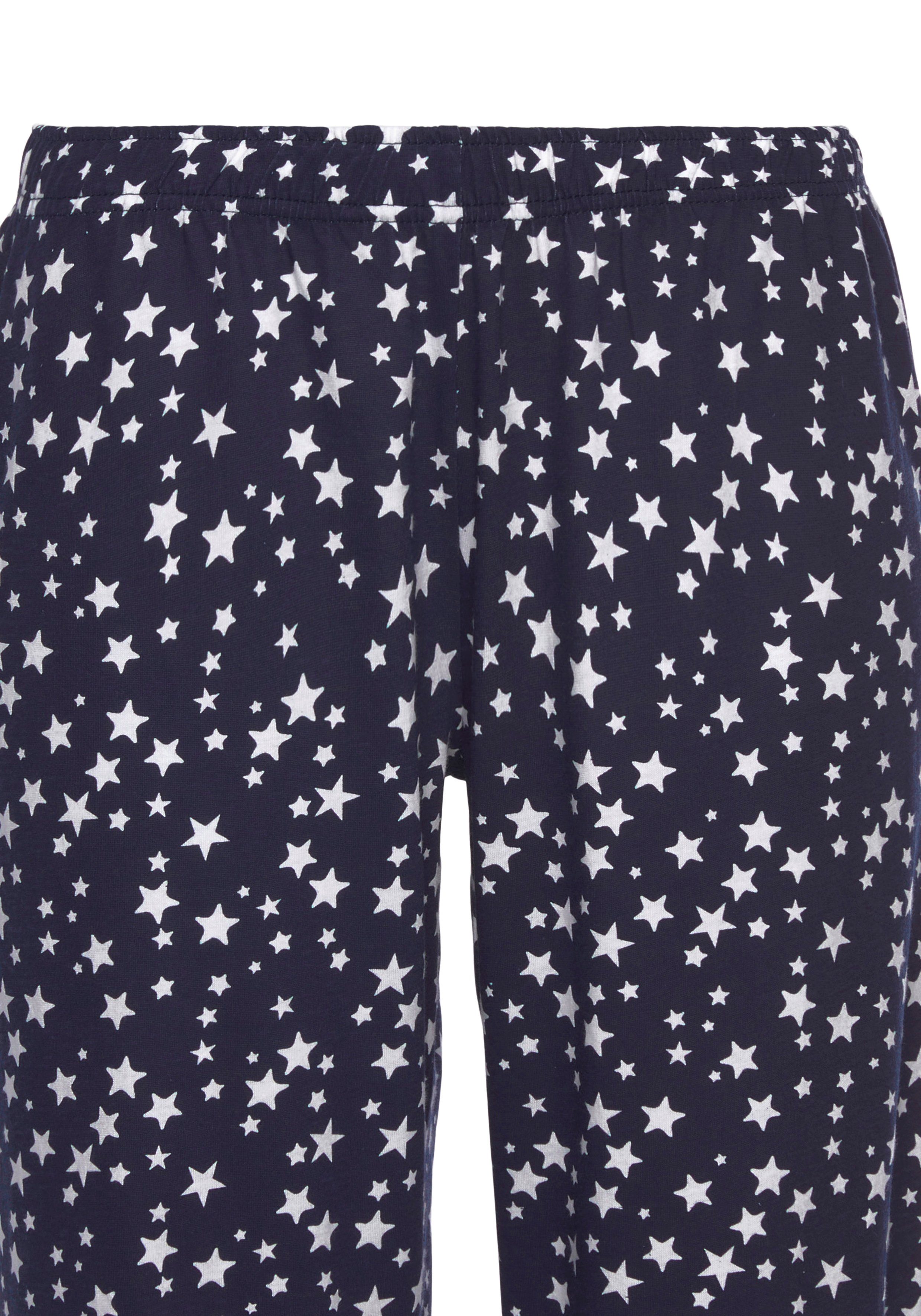 Vivance Dreams Pyjama met sterrenprint (2-delig, 1 stuk)