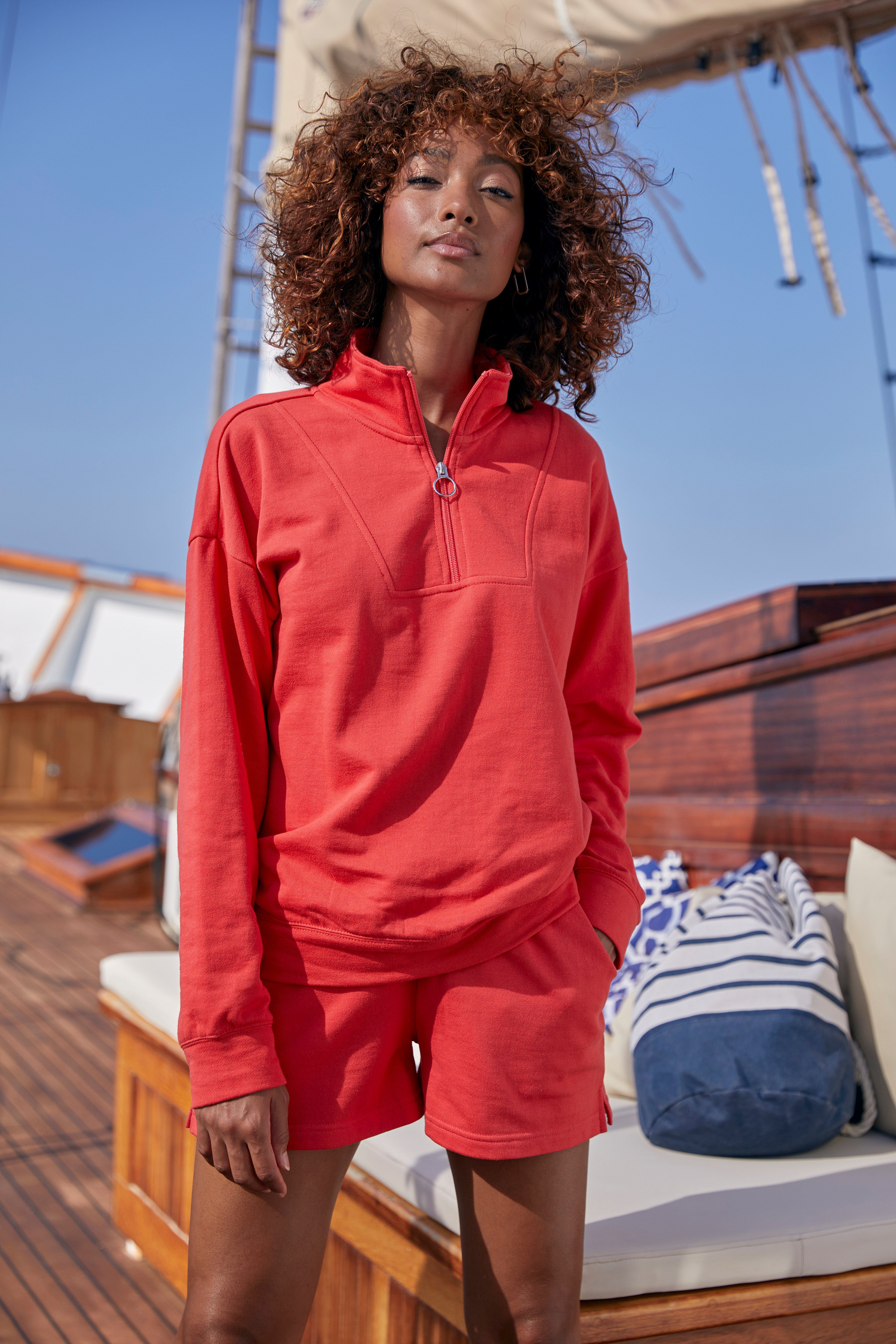 H.I.S Sweatshort in maritieme stijl, loungewear, loungeanzug