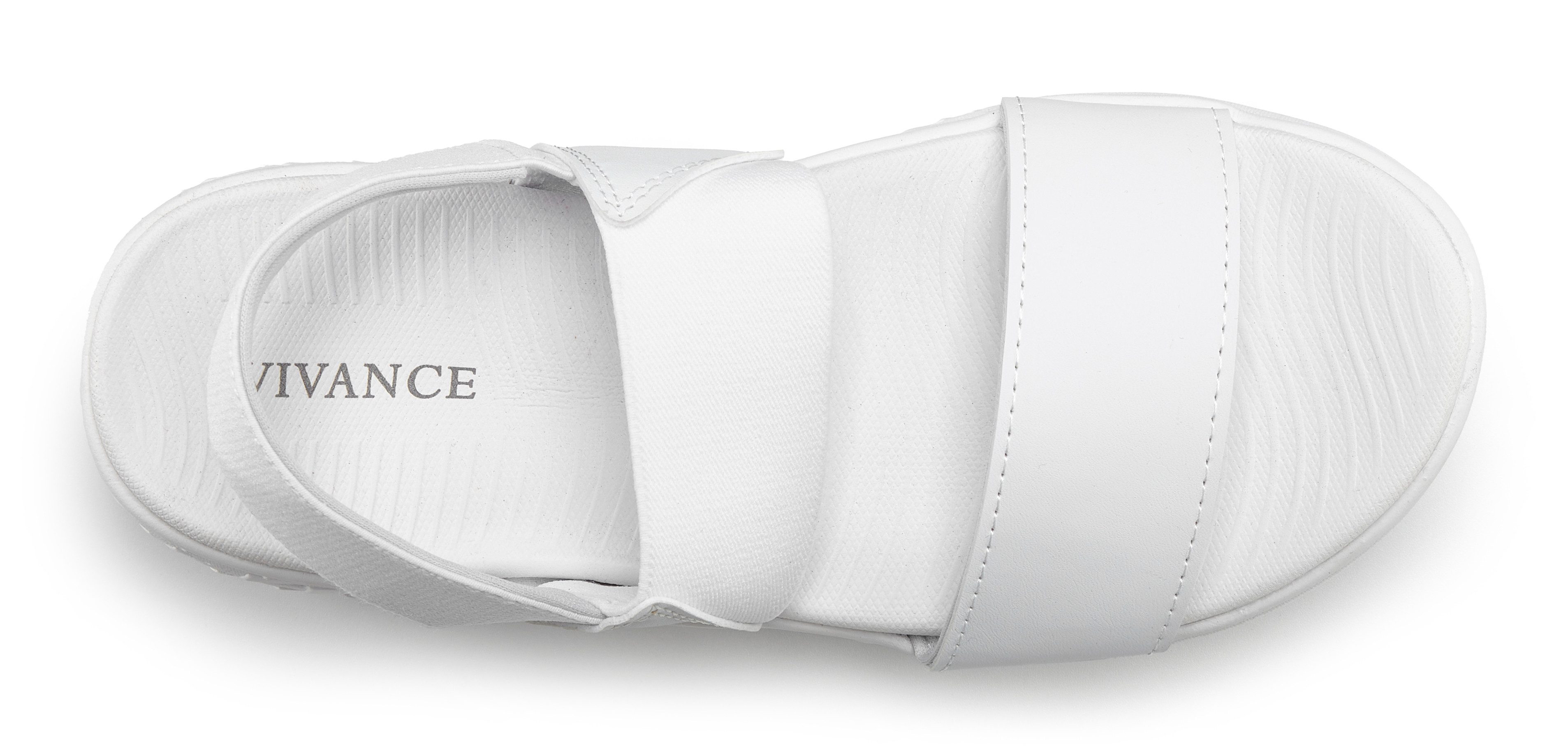 Vivance Sandalen Zomerschoen Sandalette, zomerschoen met lichte zool & elastische banden VEGAN