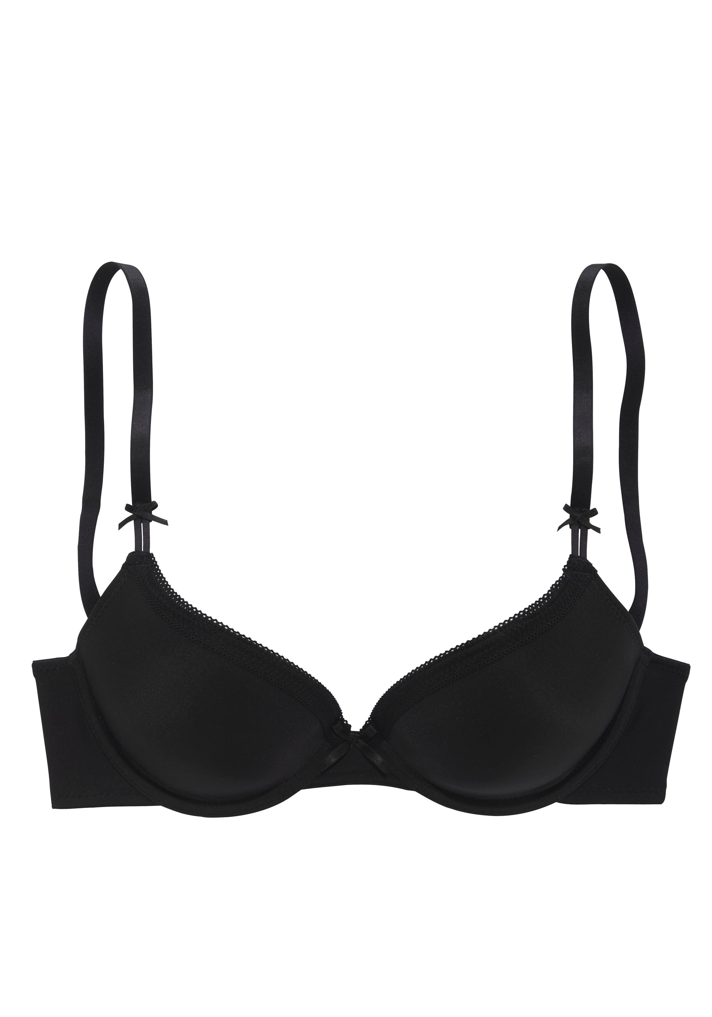 s.Oliver RED LABEL Beachwear Push-up-bh met beugel en verwijderbare kussens, basic lingerie