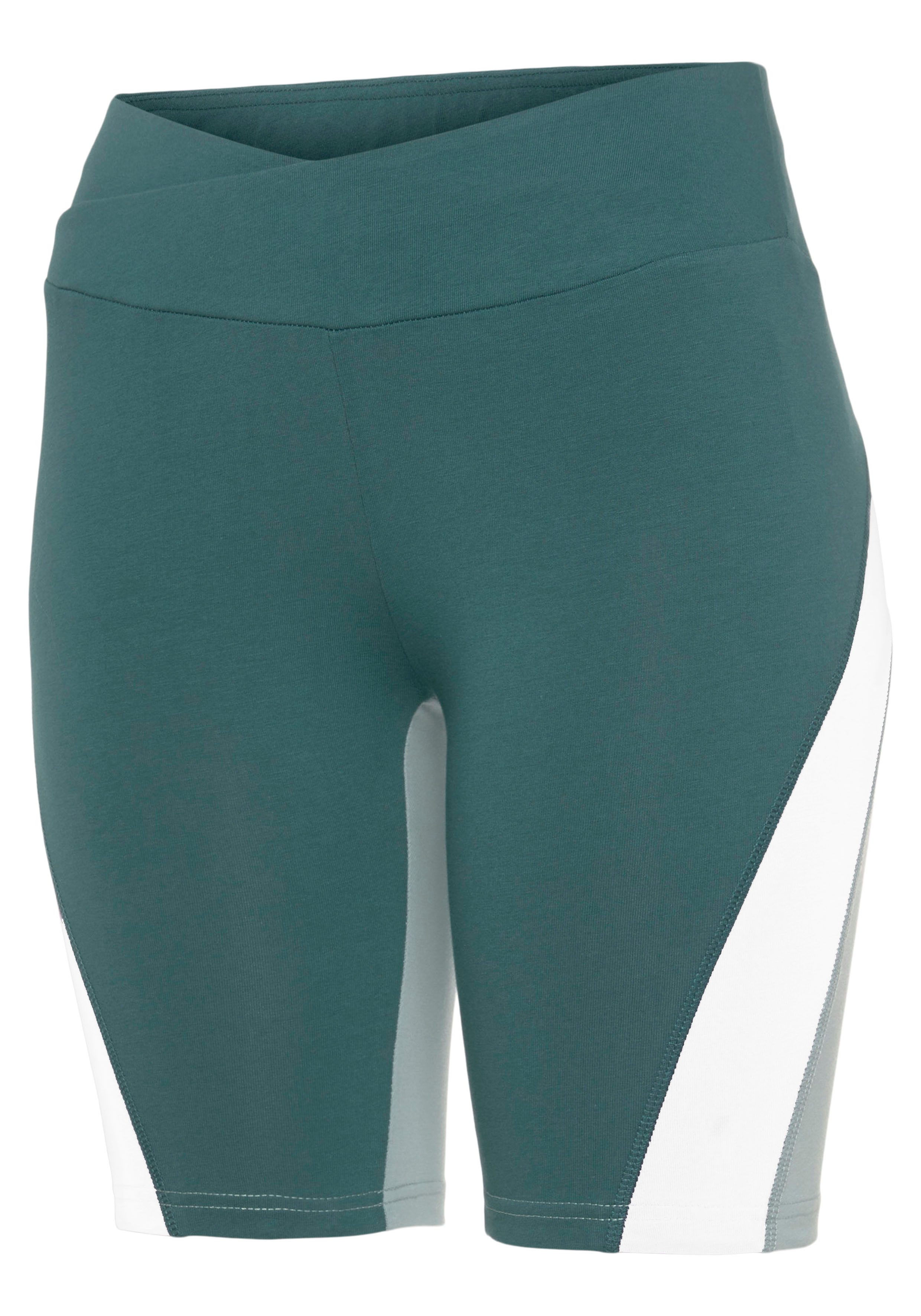 active by Lascana Fietsbroekje -Sportbroek Sportbroek met brede V-tailleband