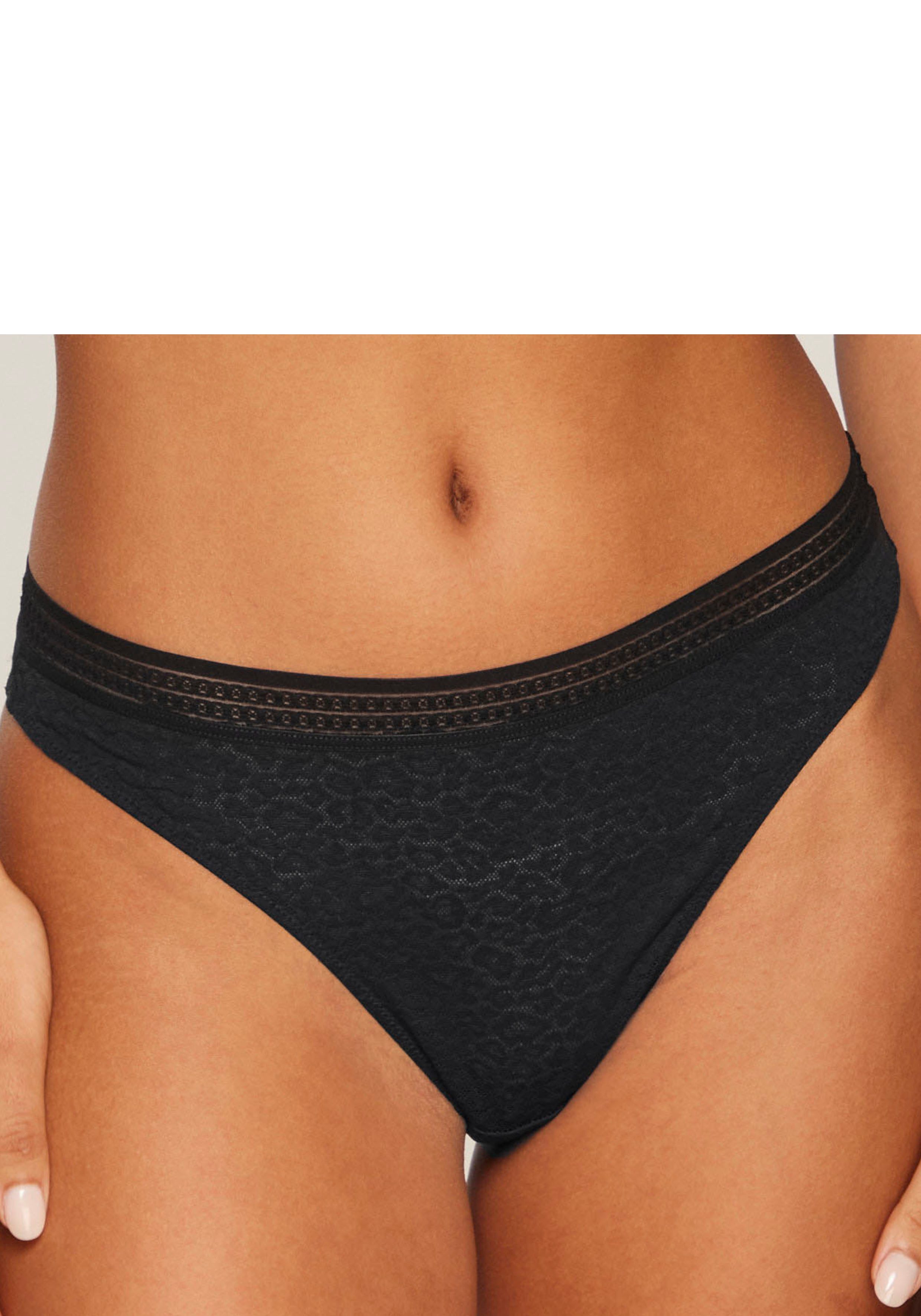 Lascana String Freya van kant in leoprint met modieuze band, sexy lingerie