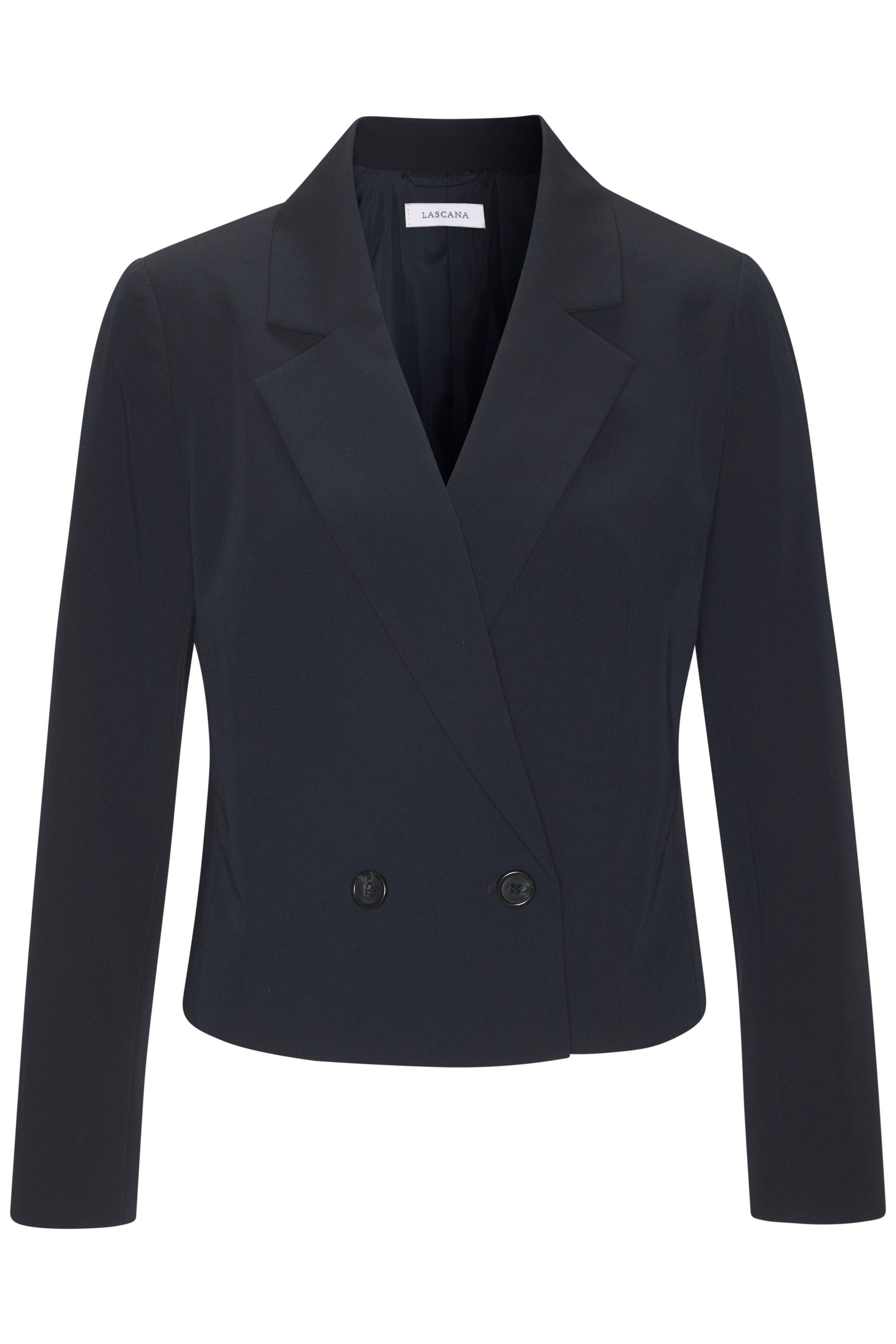 Lascana Korte blazer met knoop, cropped blazer