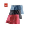 le jogger boxershort met strepen van voorgeverfd garen (3 stuks) multicolor