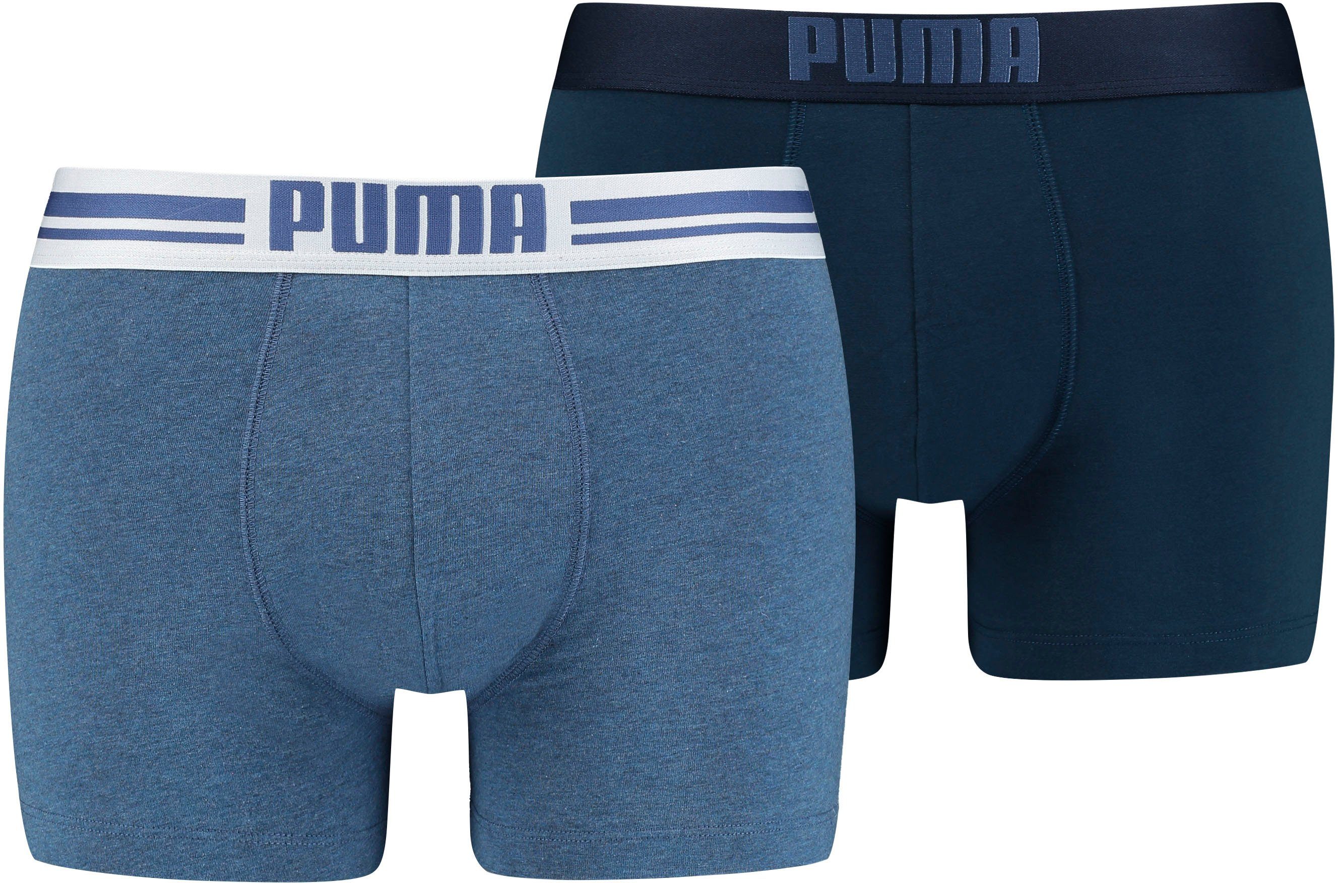 PUMA Boxershort met logoband (2 stuks, Set van 2)