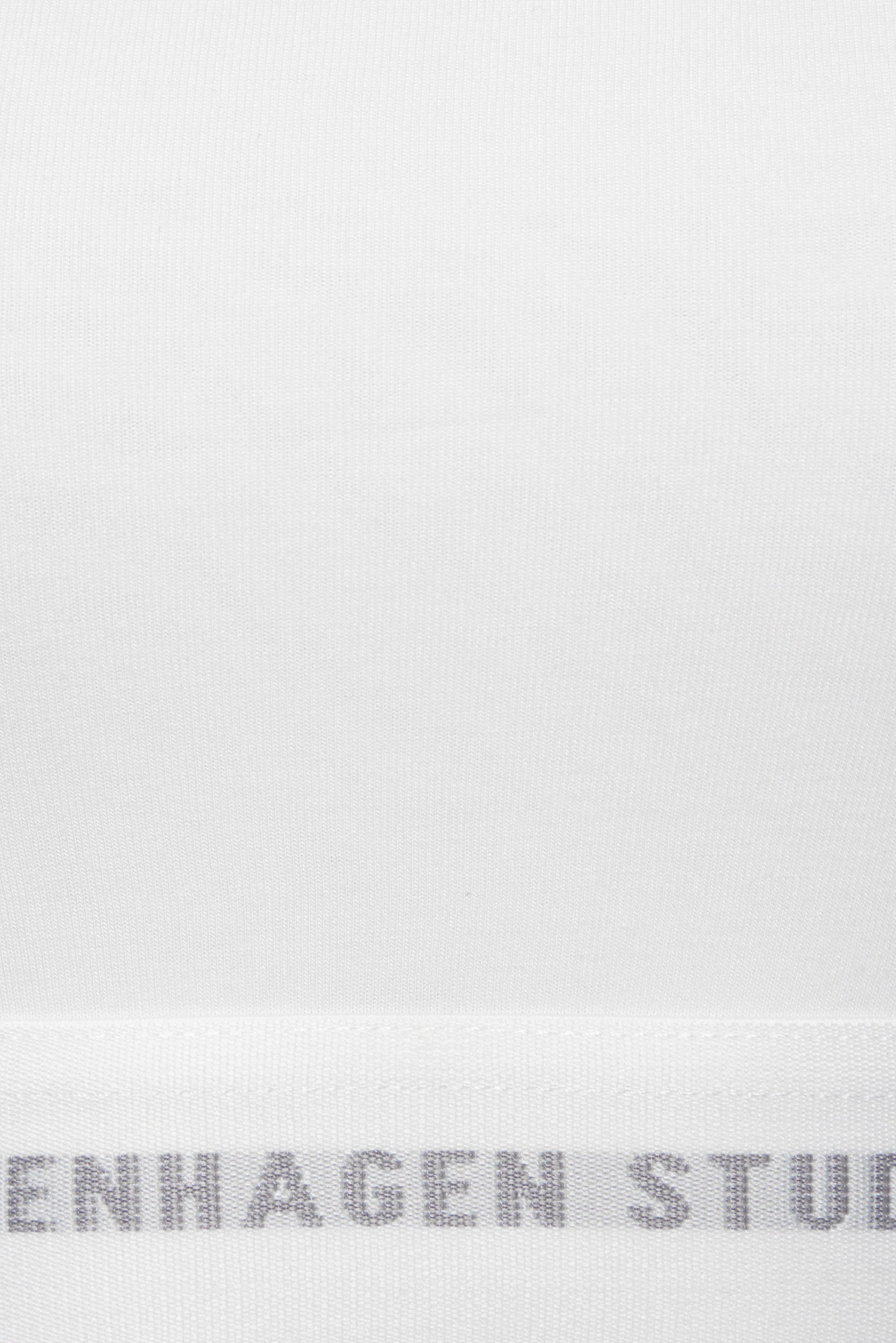 Copenhagen Studios Bustier met zachte logo-bund en van elastische katoen-modal kwaliteit
