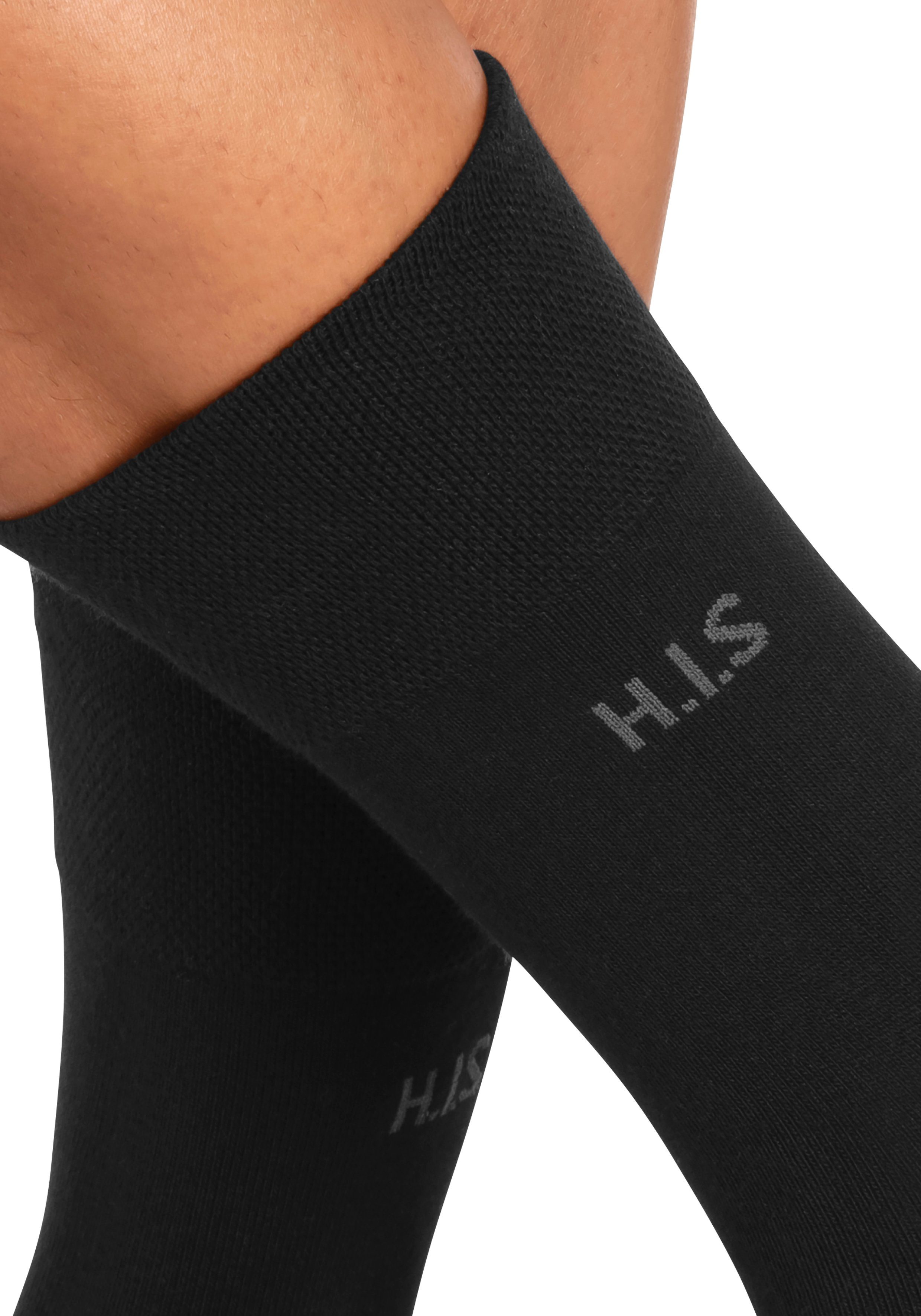 H.I.S Sokken zonder snijdende elastiek (set, 12 paar)